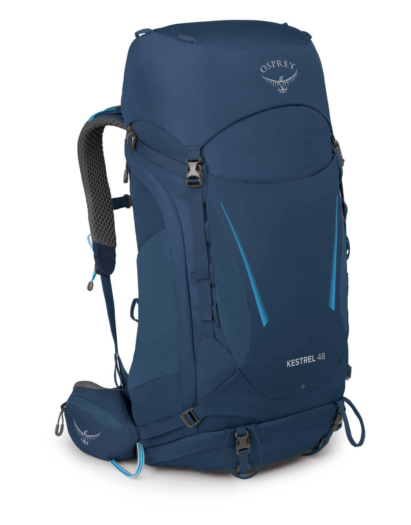 Sac à dos de trekking - Kestrel 48 Atlas Blue en Nylon - Taille S/M - Bleu