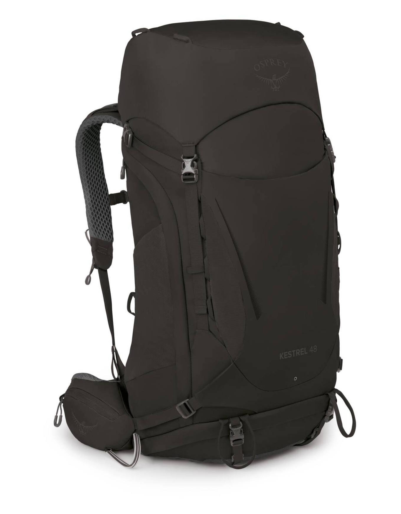 Sac à dos de trekking - Kestrel 48 Black en Nylon - Taille L/XL - Noir