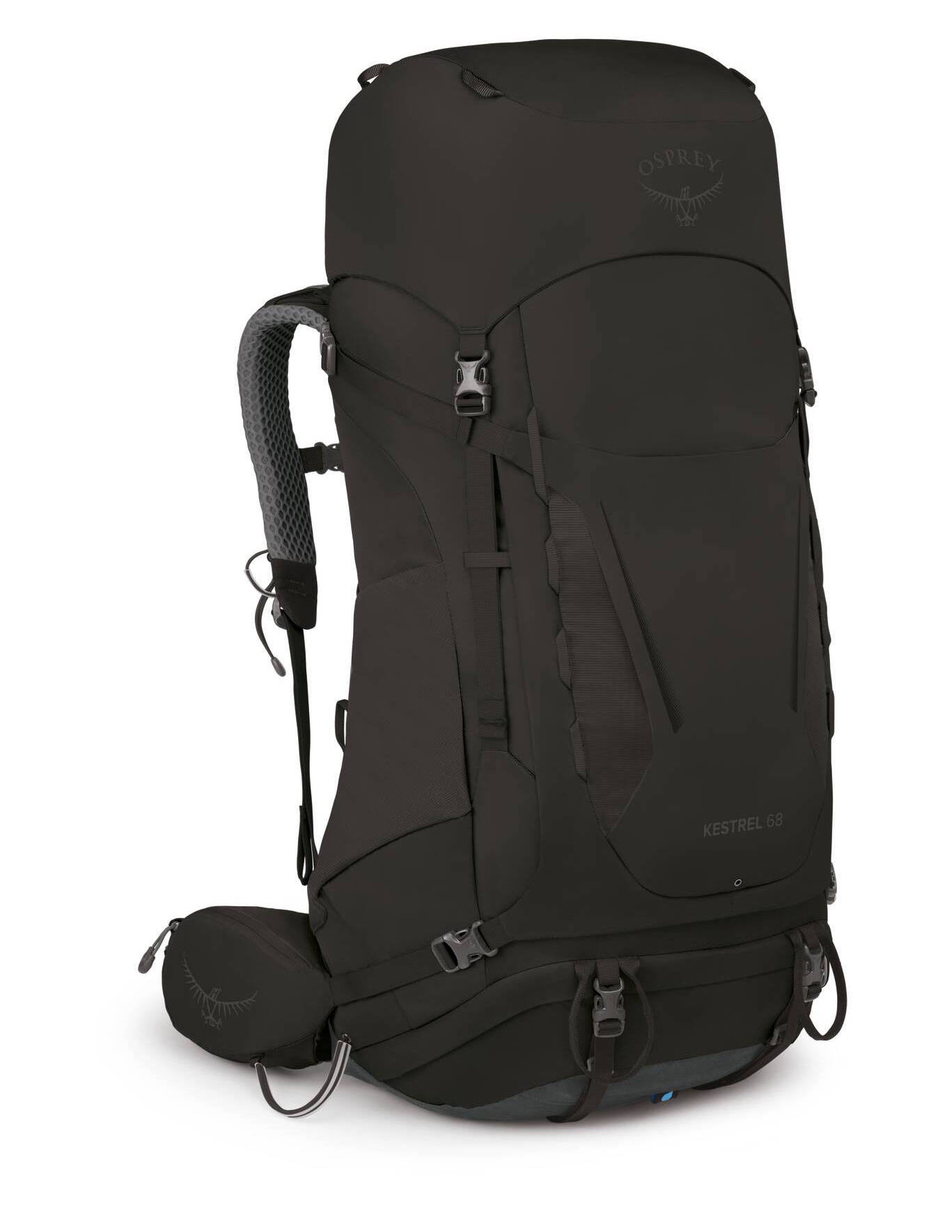 Sac à dos de trekking - Kestrel 68 Black en Nylon - Taille S/M - Noir