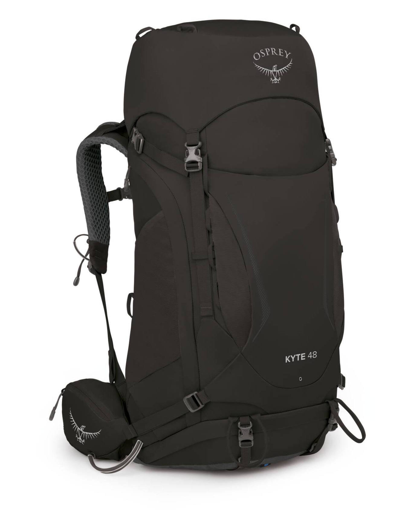 Sac à dos de trekking - Kyte 48 Black en Nylon - Taille M/L - Noir