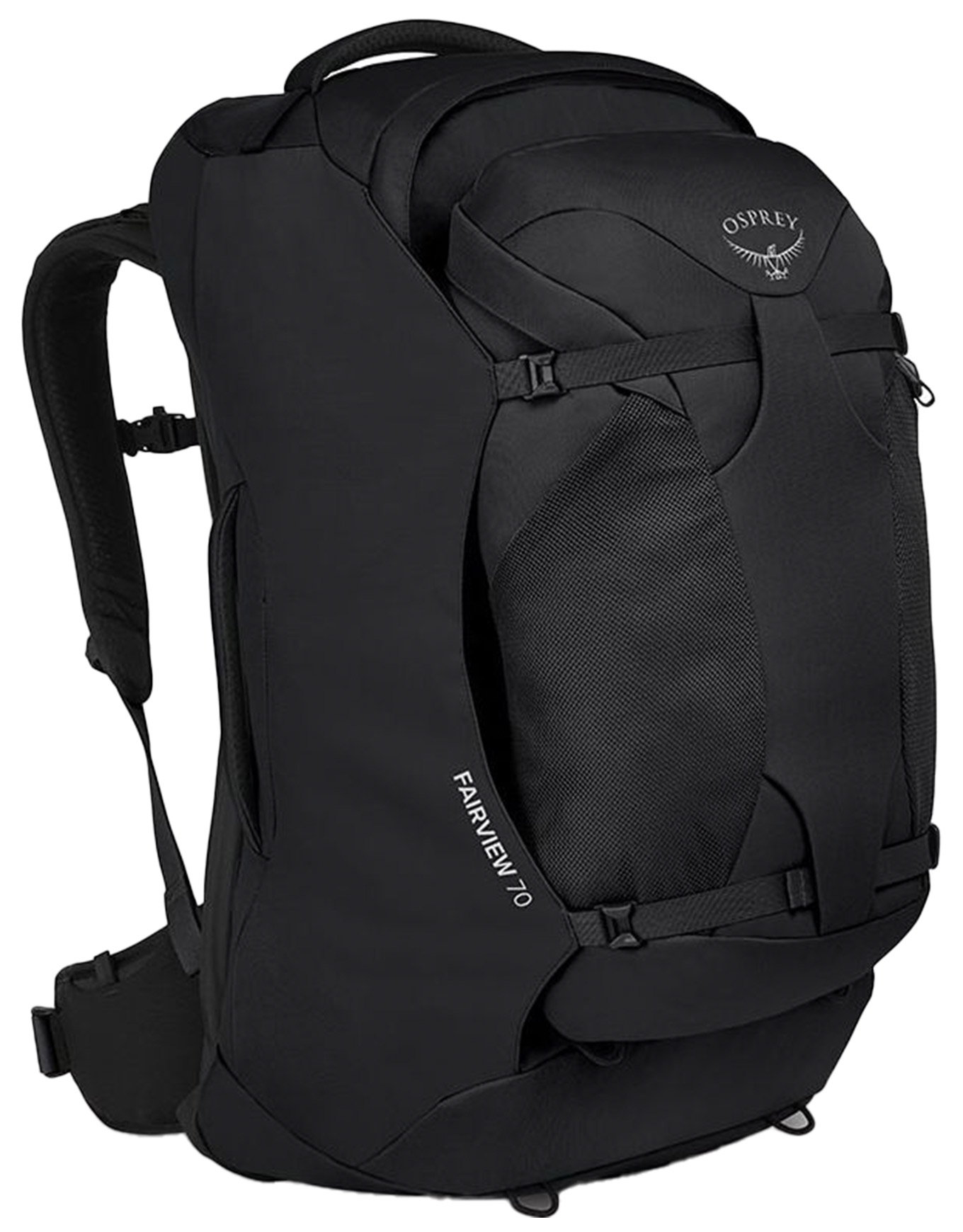 Sac à dos de voyage - Fairview 70 Black - Noir
