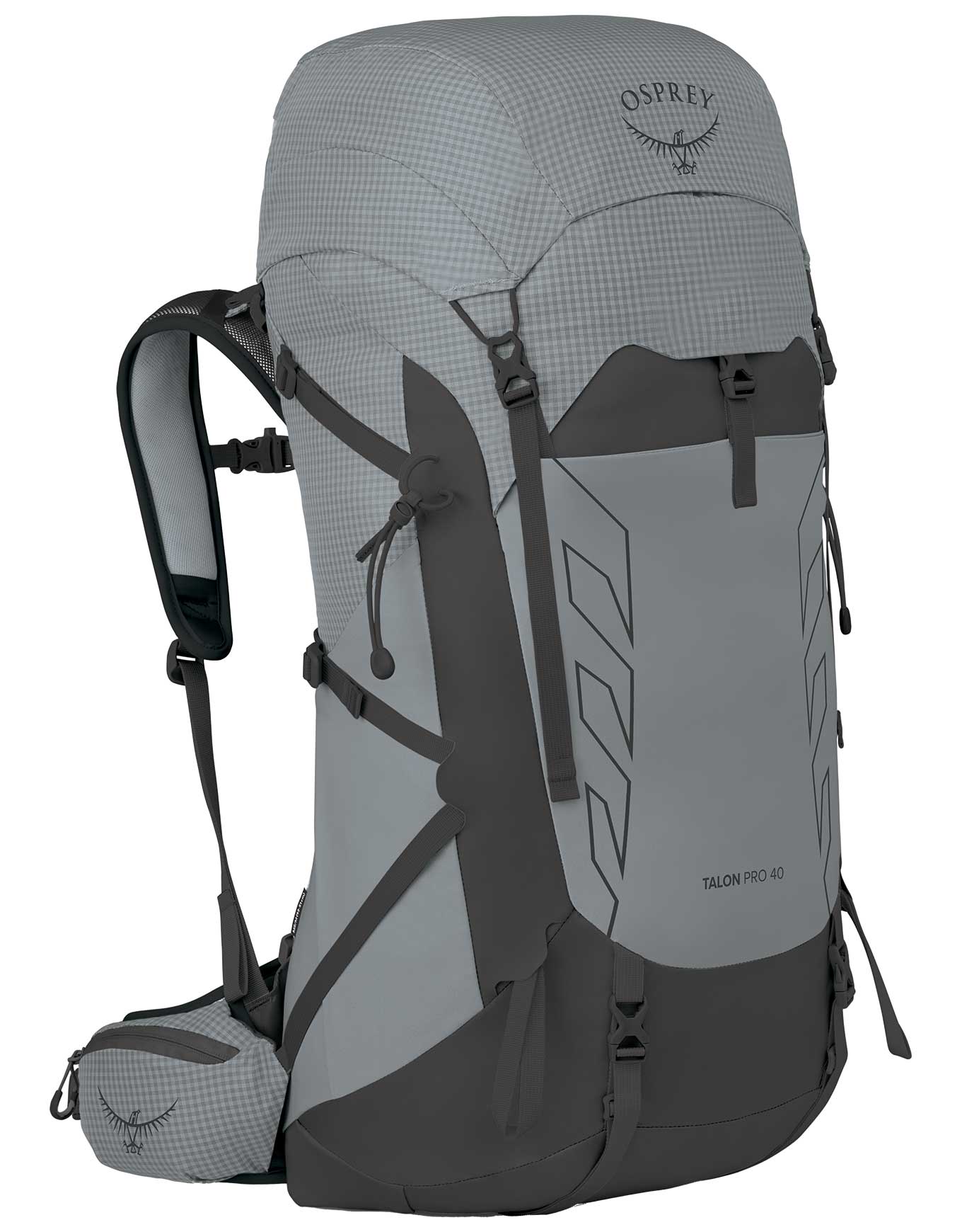 Sac à dos technique de trekking polyvalent - Talon Pro 40 Silver Lining - Taille S/M - Gris