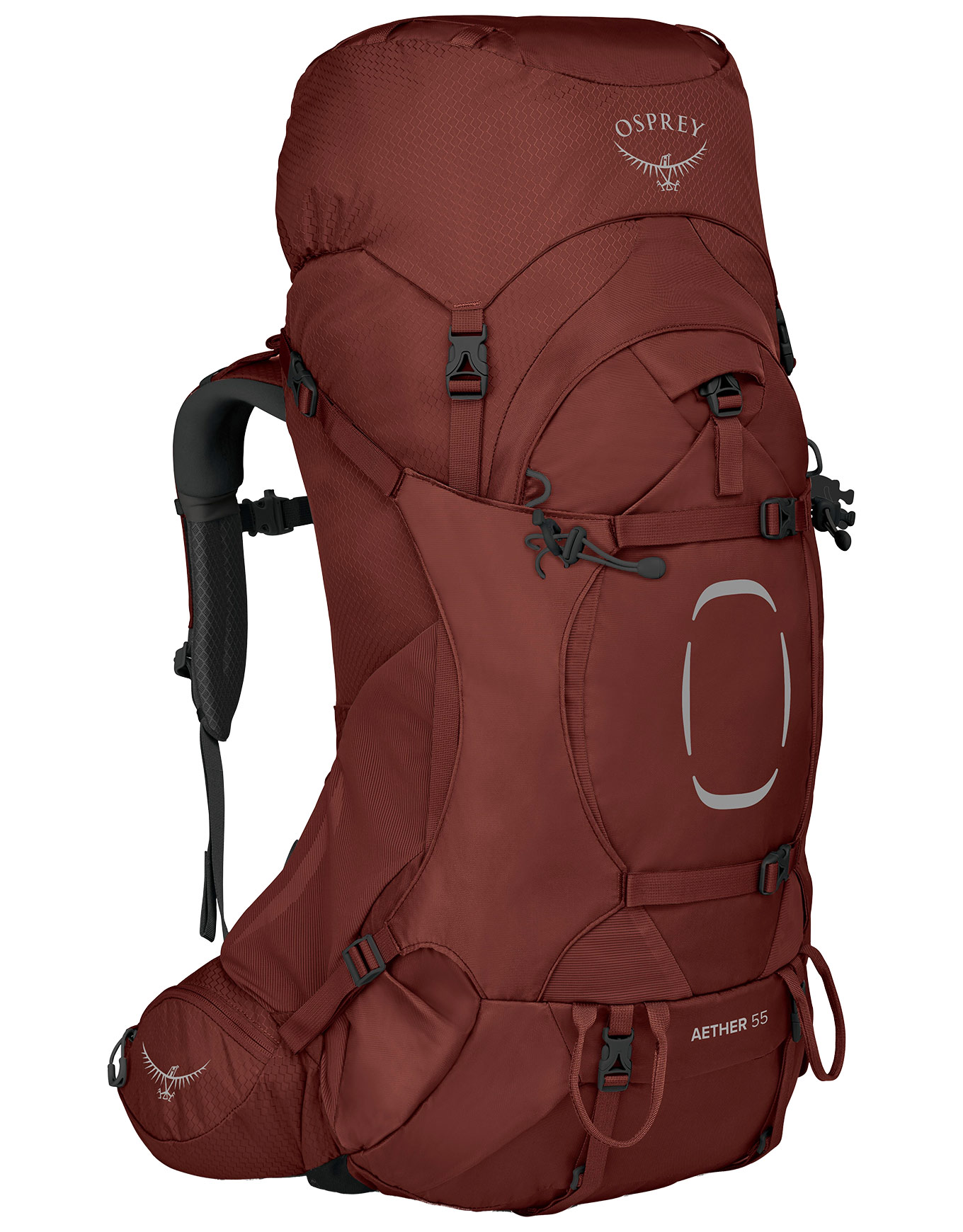 Sac à dos de trekking - Aether 55 Acorn Red - Taille L/XL - Rouge