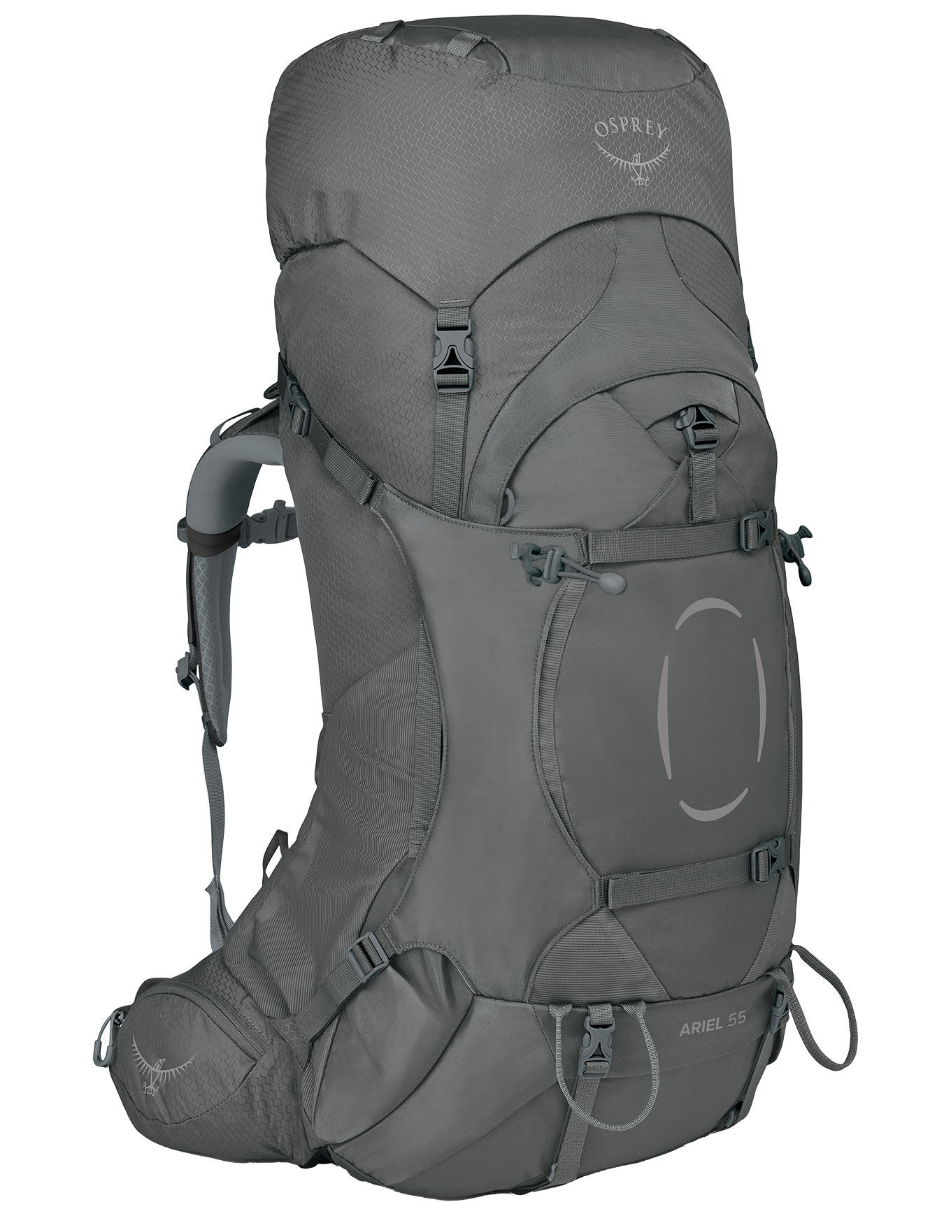 Sac à dos de trekking - Ariel 55 Medium Gray - Taille M/L - Gris