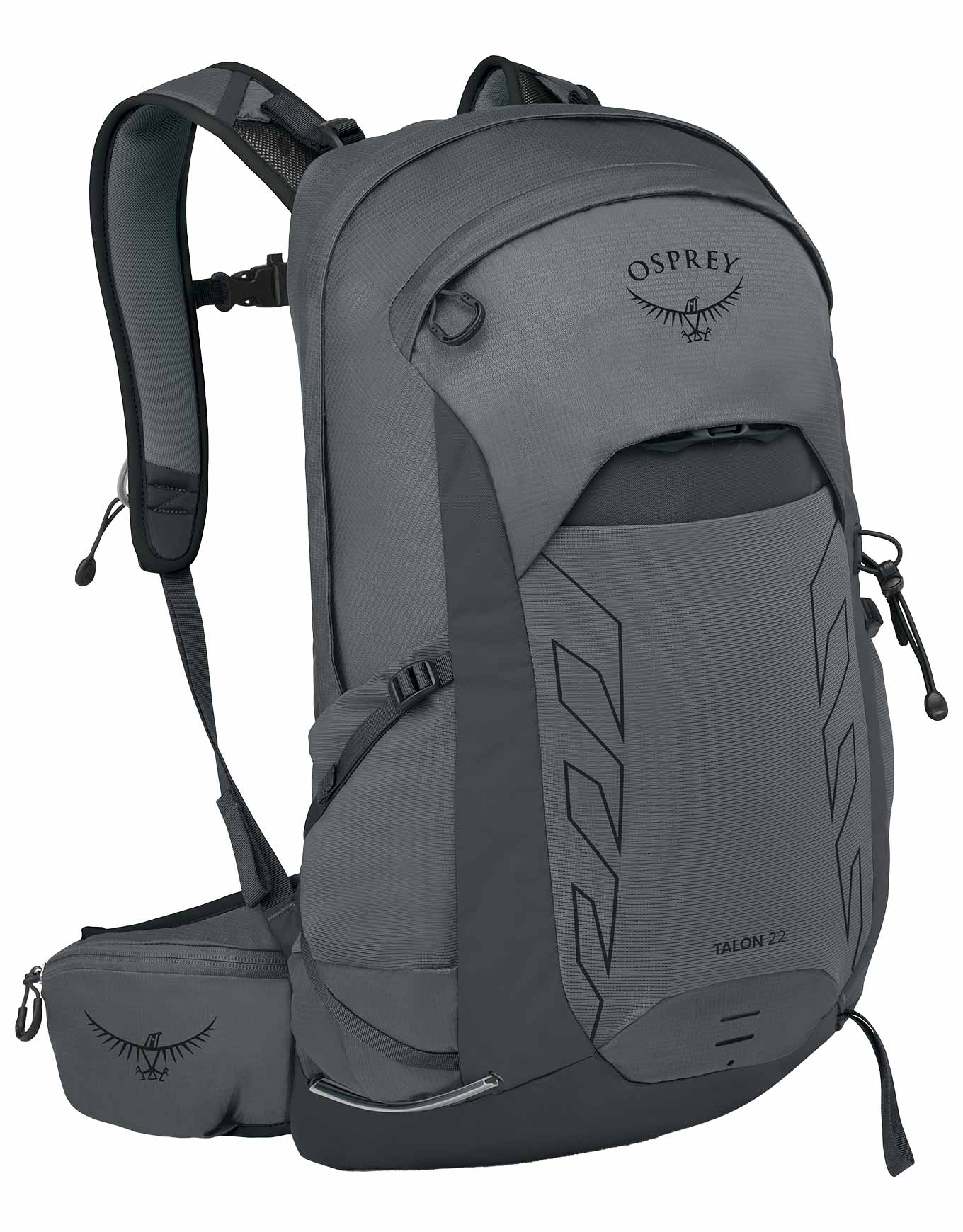 Sac à dos de randonnée/multisports - Talon 22 Phantom Grey/Dark Charcoal - Gris