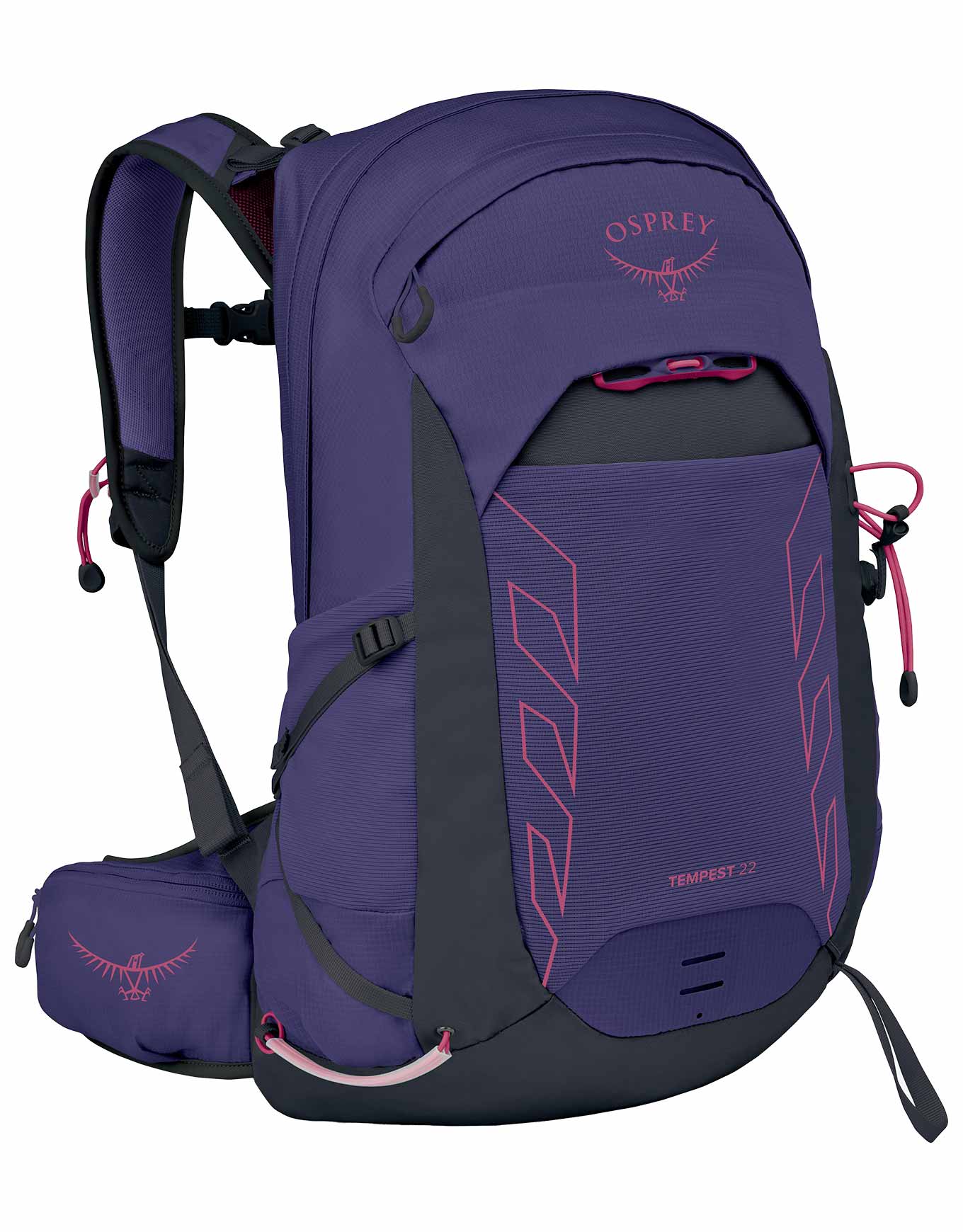 Sac à dos de randonnée/multisports - Tempest 22 Deep Fig/Hotspot Pink - Navy