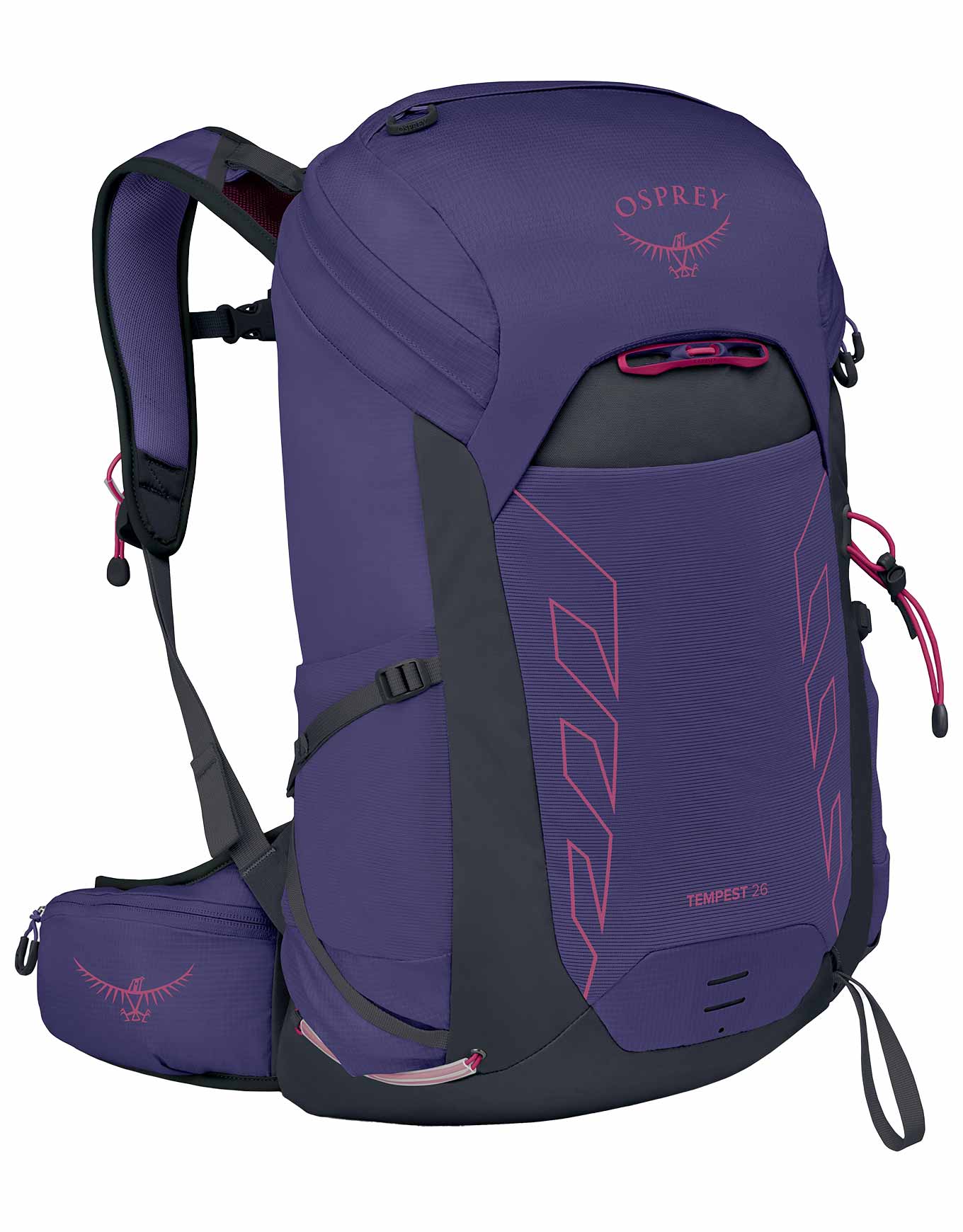 Sac à dos de randonnée/multisports - Tempest 26 Deep Fig/Hotspot Pink - Navy