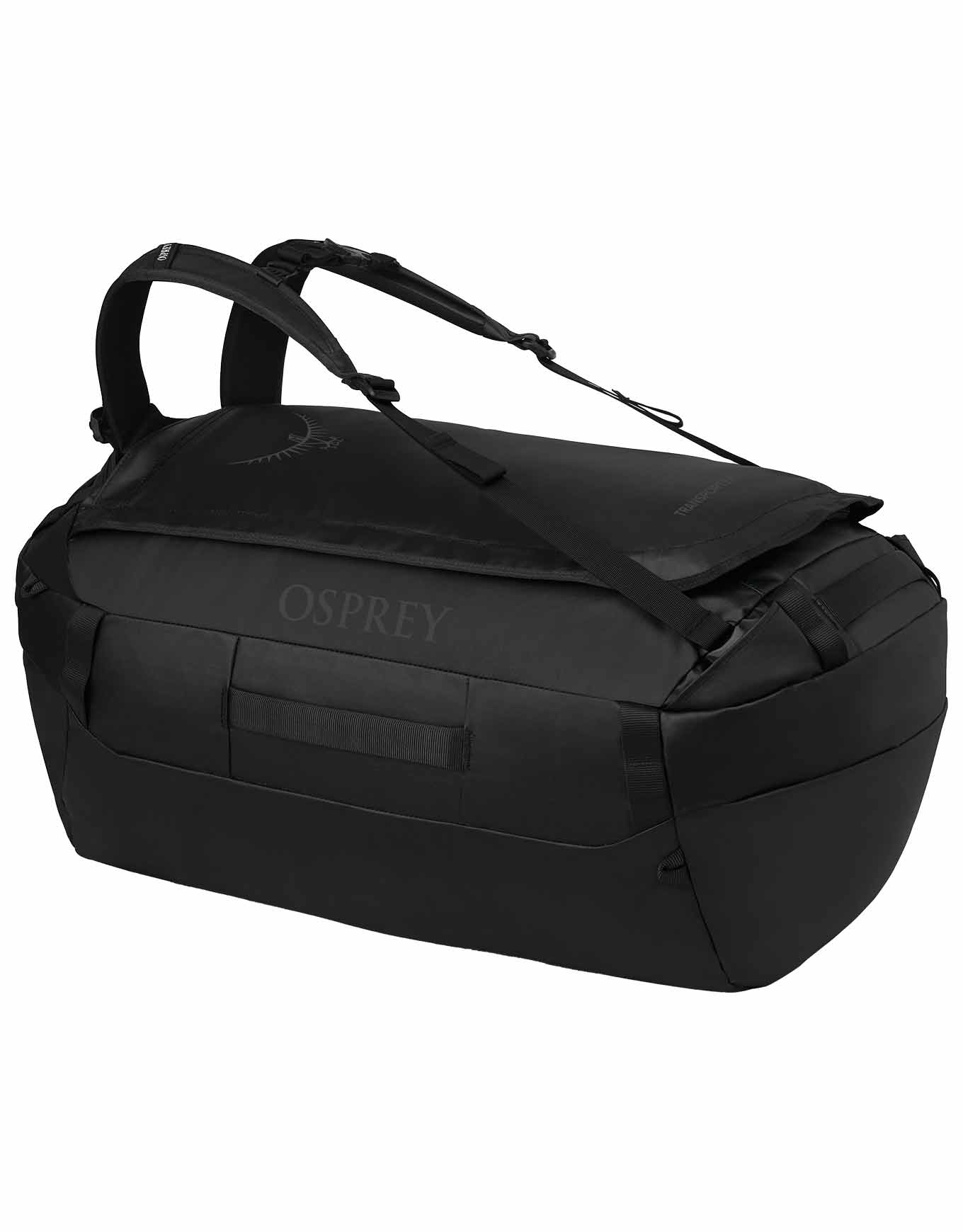 Duffel robuste - Transporter 65 Raven Black/Black en Nylon - Noir