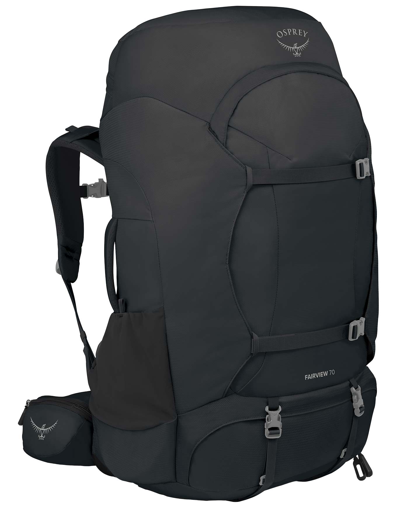 Sac de trekking - Fairview Trek 70 Black en Nylon - Noir