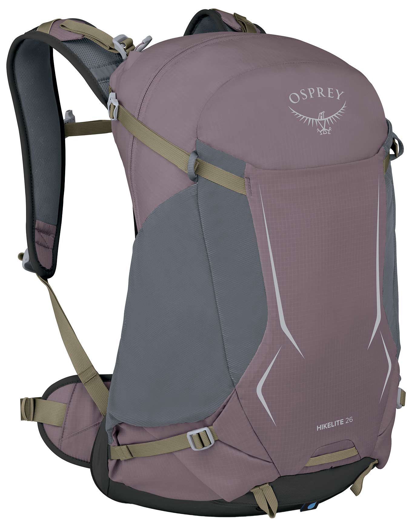 Sac à dos de randonnée journée - Hikelite 26 Graphite Purple en Nylon - Violet