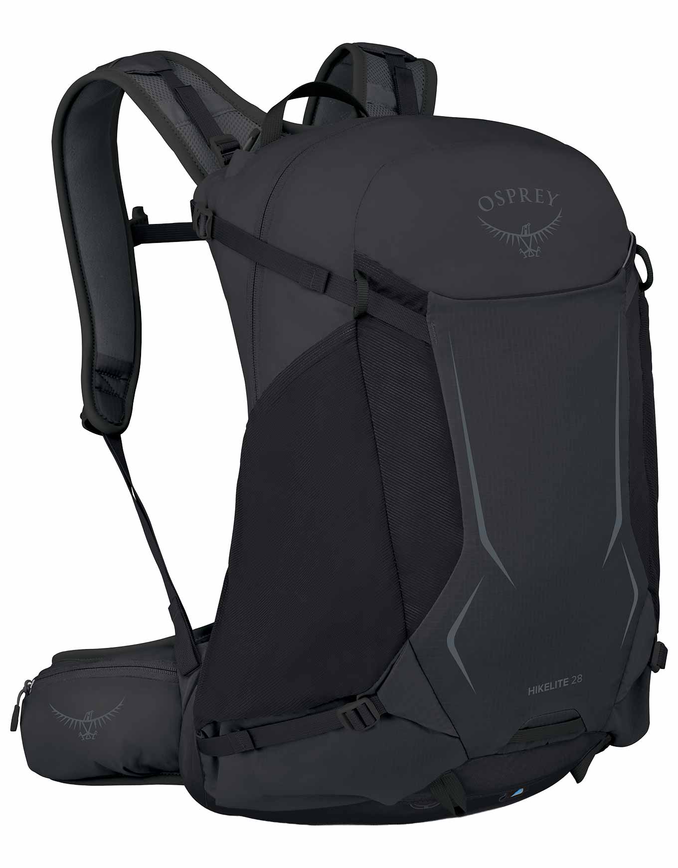 Sac de randonnée journée - Hikelite 28 Raven Black en Nylon - Noir