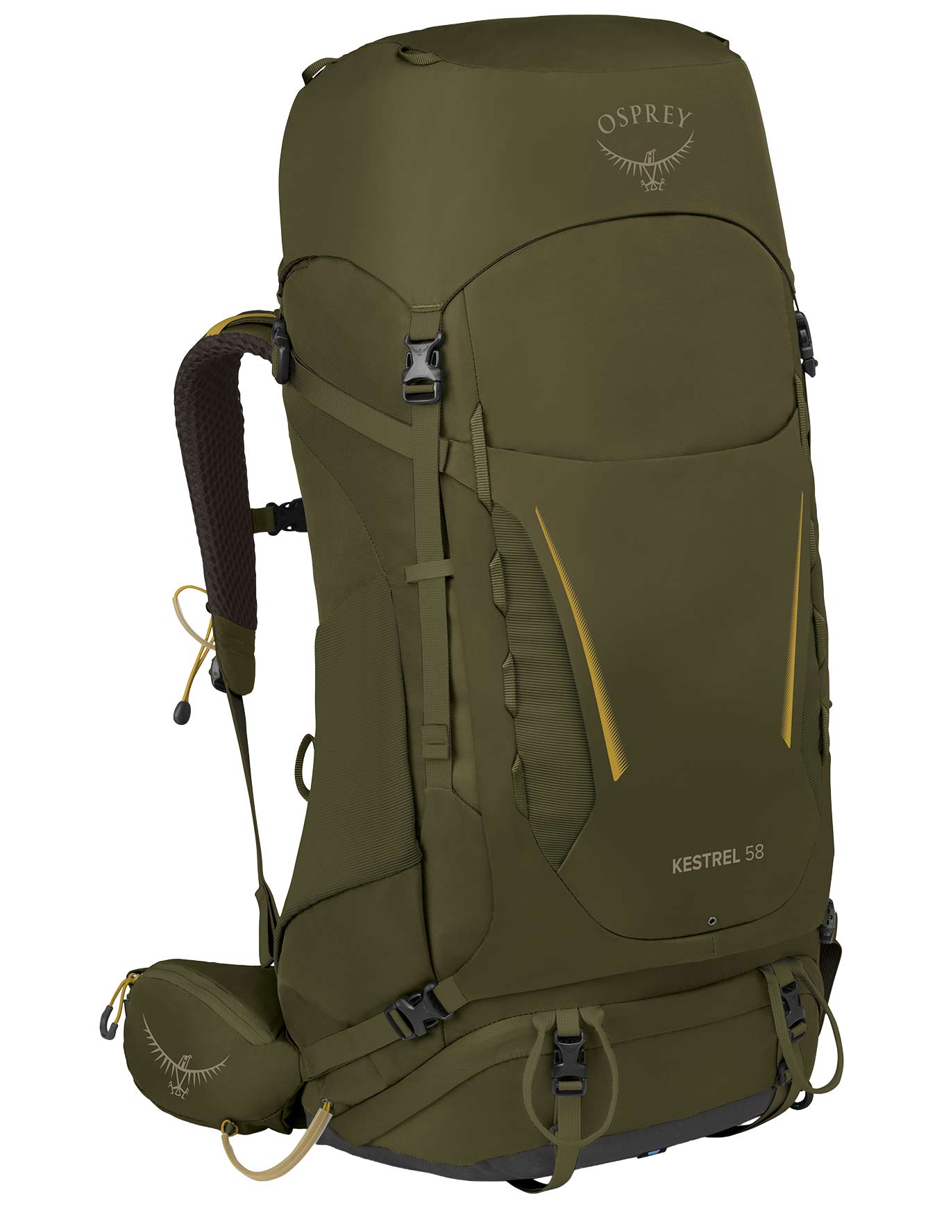 Sac de trekking - Kestrel 58 Moss Green en Nylon - Taille L/XL - Vert