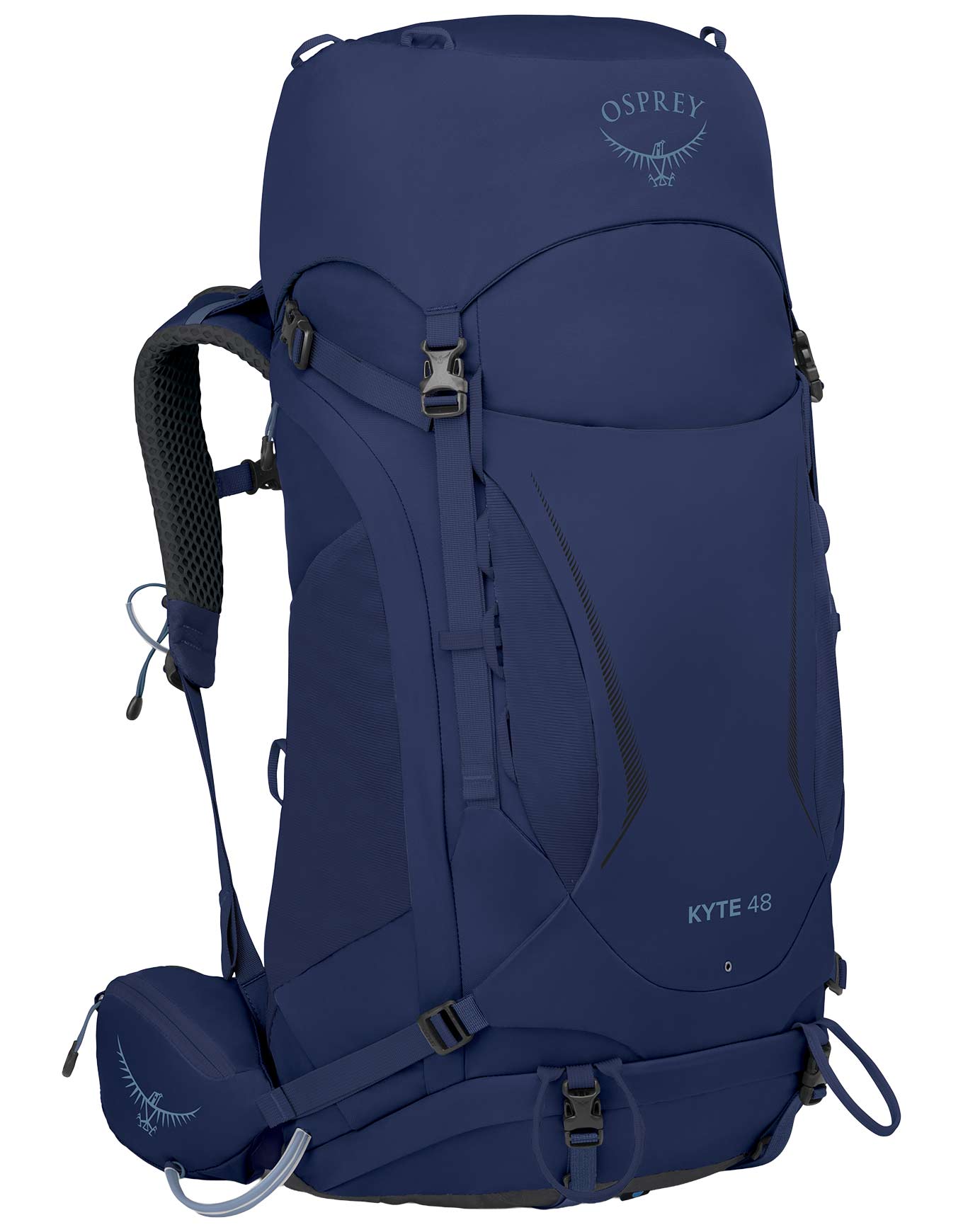 Sac à dos de trekking - Kyte 48 Serenity Blue en Nylon - Taille M/L - Bleu