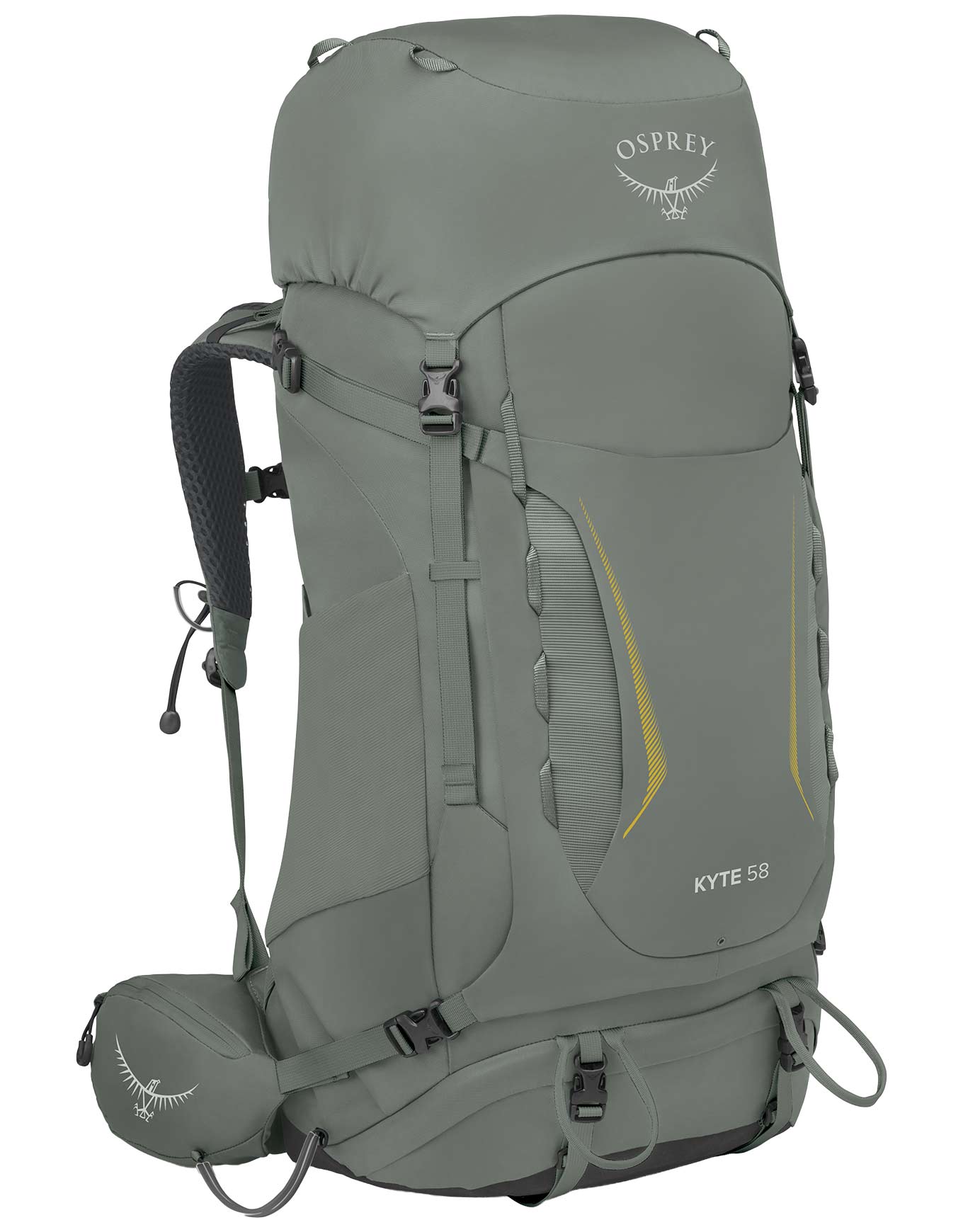Sac de trekking - Kyte 58 Rocky Brook Green en Nylon - Taille M/L - Vert