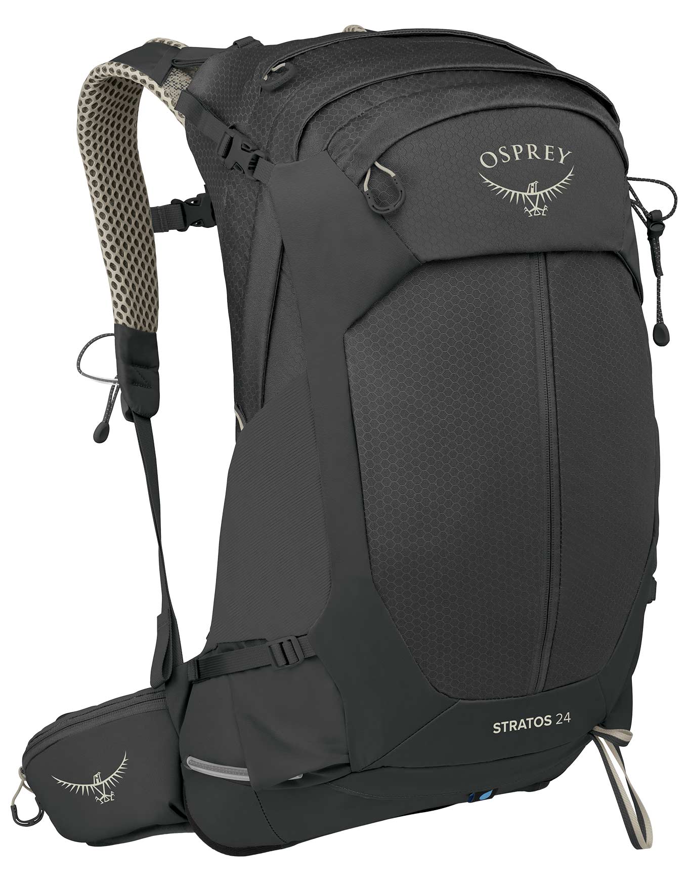 Sac à dos de randonnée journée - Stratos 24 Raven Black en Nylon - Noir