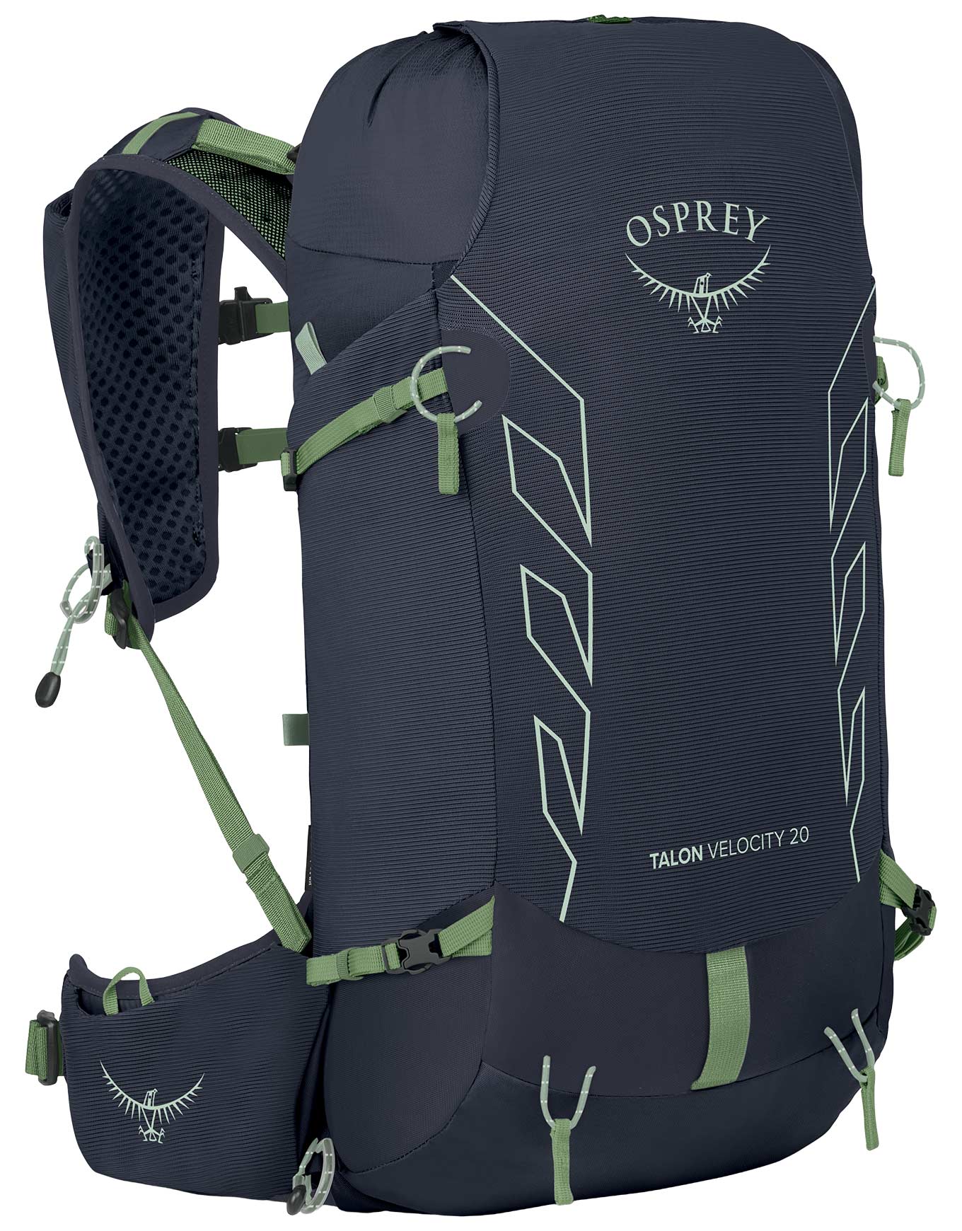 Sac de randonnée journée - Talon Velocity 20 Nocturnal Blue en Nylon - Taille S/M - Bleu