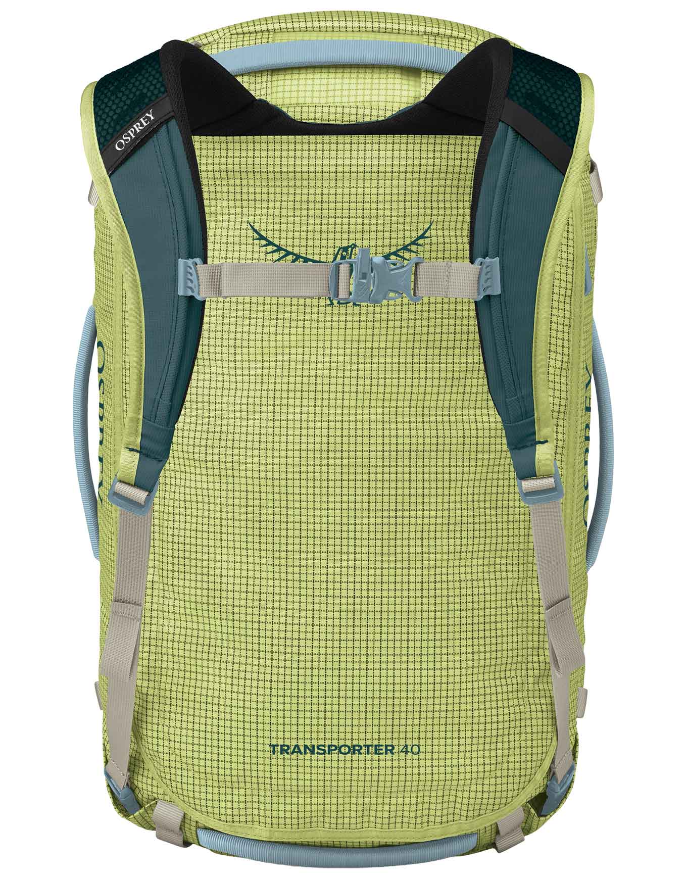 Duffel 40L - Transporter 40 Glow Dew/Torrent Bl en Nylon - Bleu
