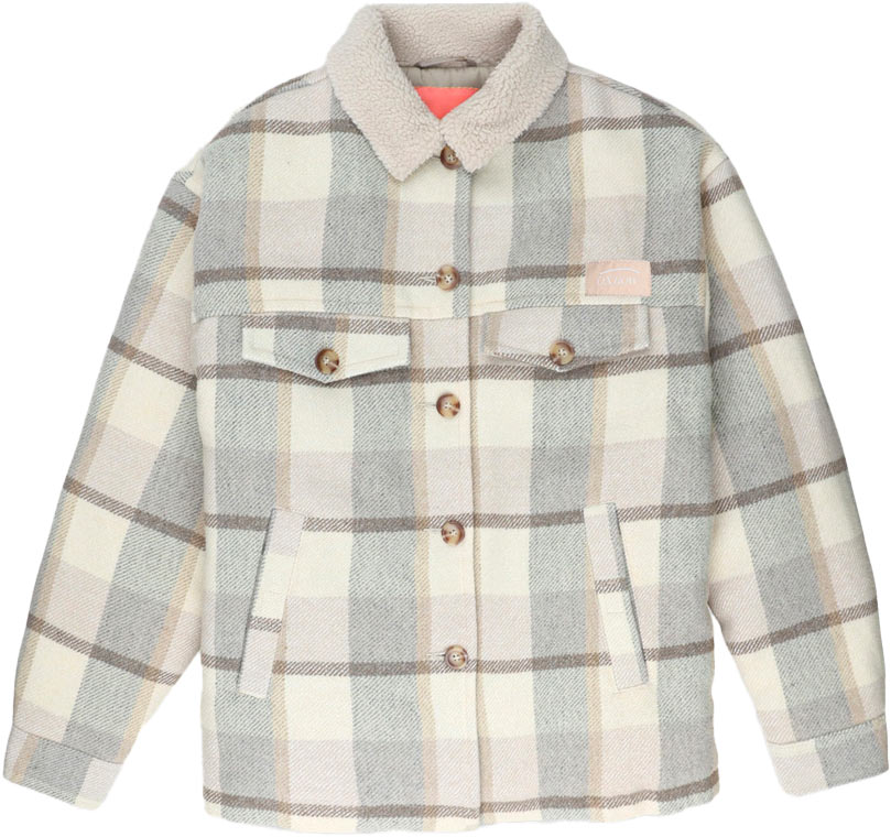 Surchemise chaude et boutonnée - Logger Lined Overshirt Dune - Taille M/L - Beige