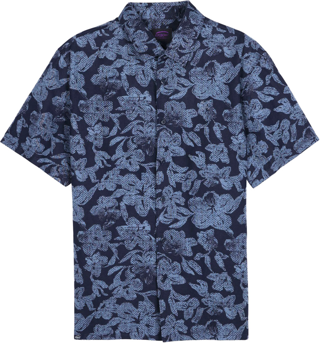 Chemise en lin et coton - Grind Shirts M Deep Marine en Coton - Taille XL - Navy