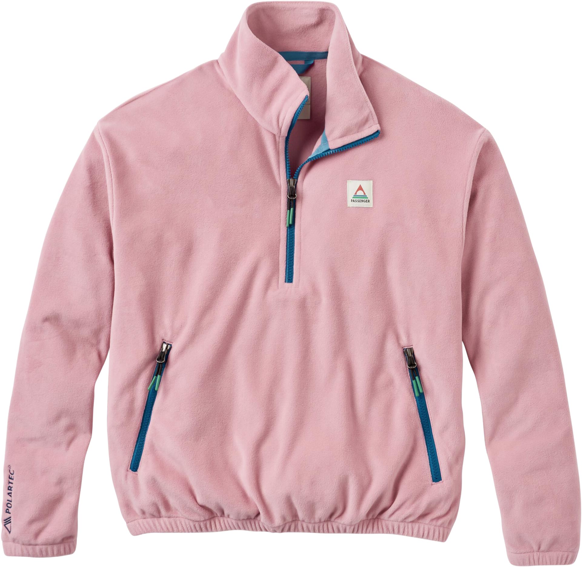 Pull en Polartec® à col zippé - Ayla Recycled Micro Polartec Fleece W Pink Haze - Taille L - Rose