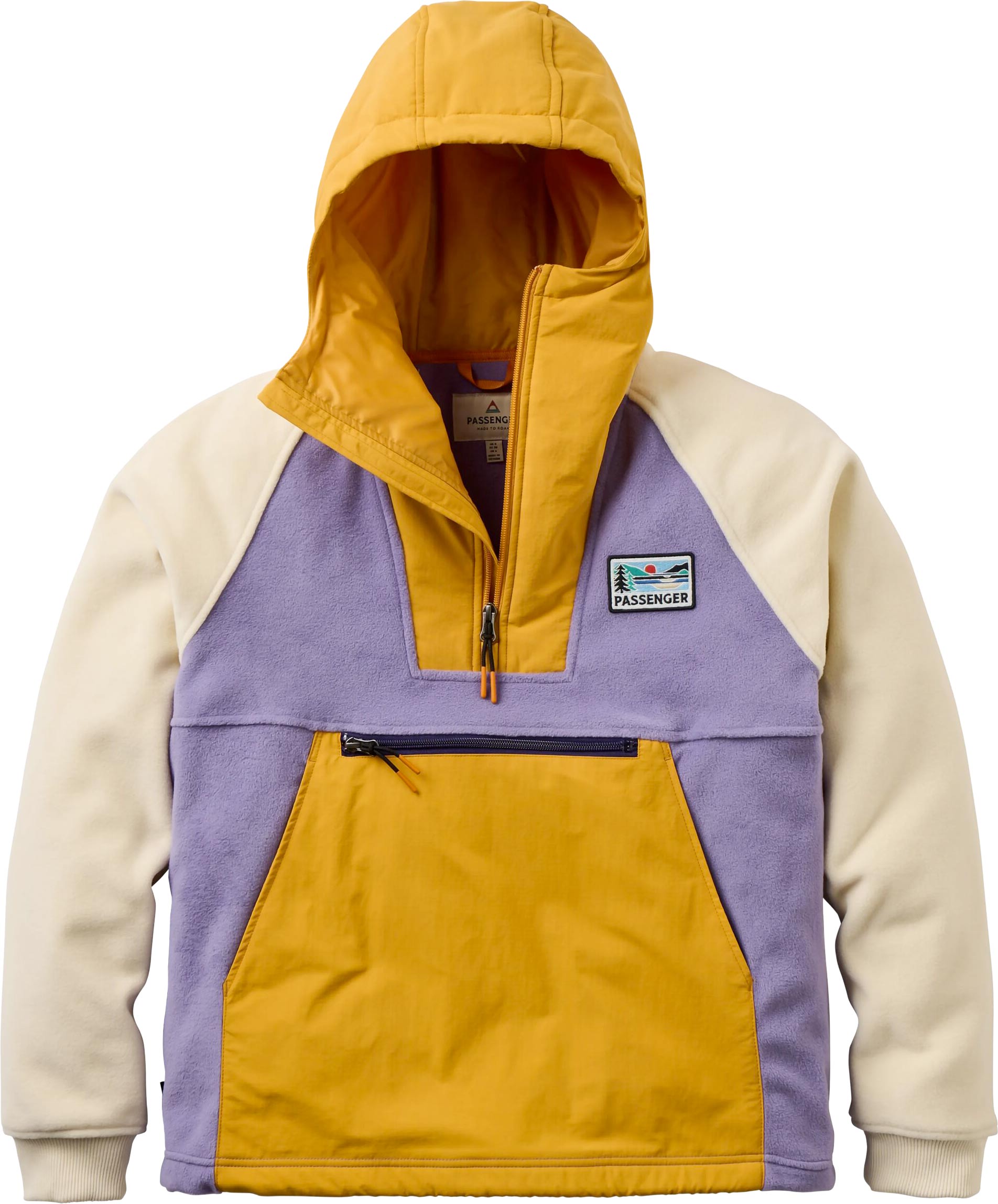 Sweat polaire à capuche en Polartec® - Alexander 3.0 Recycled Hooded Polartec Fleece W Purple Haze - Taille S - Jaune