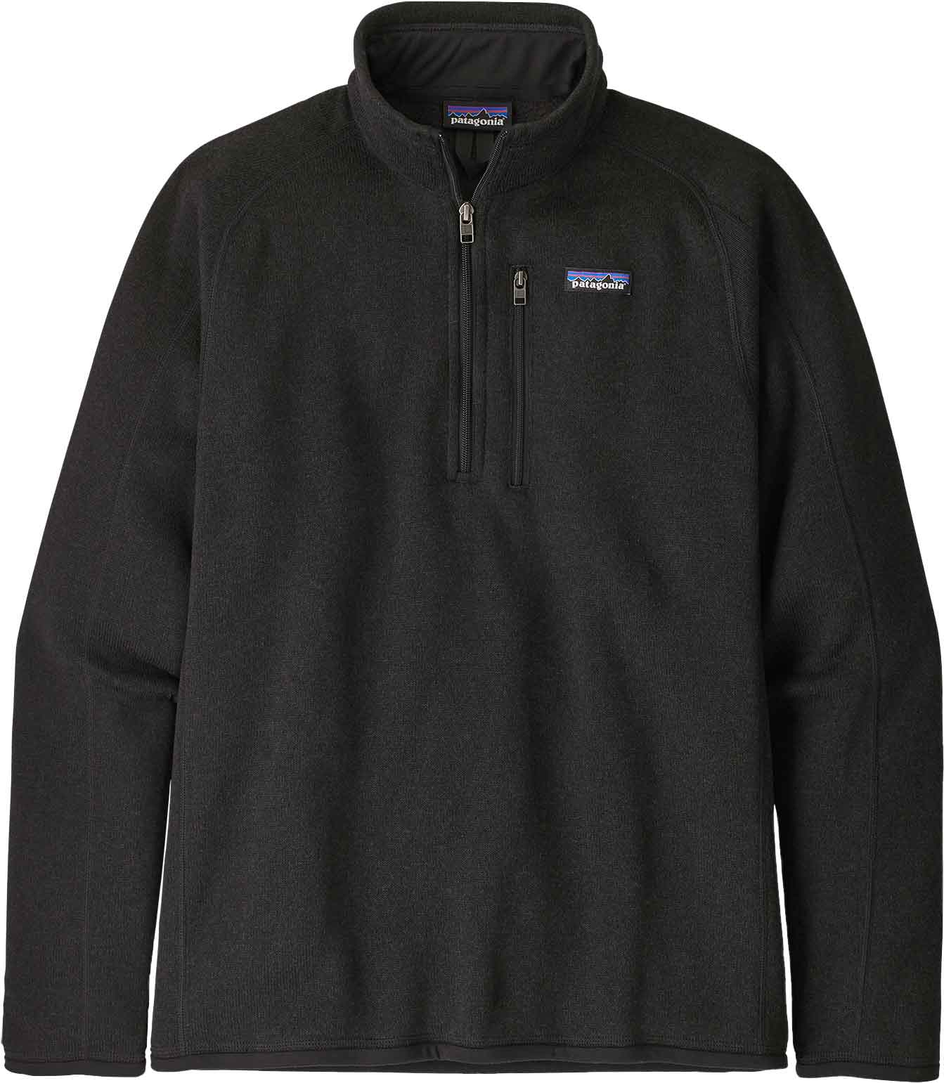 Polaire chaude - M's Better Sweater 1/4 Zip Black - Taille L - Noir