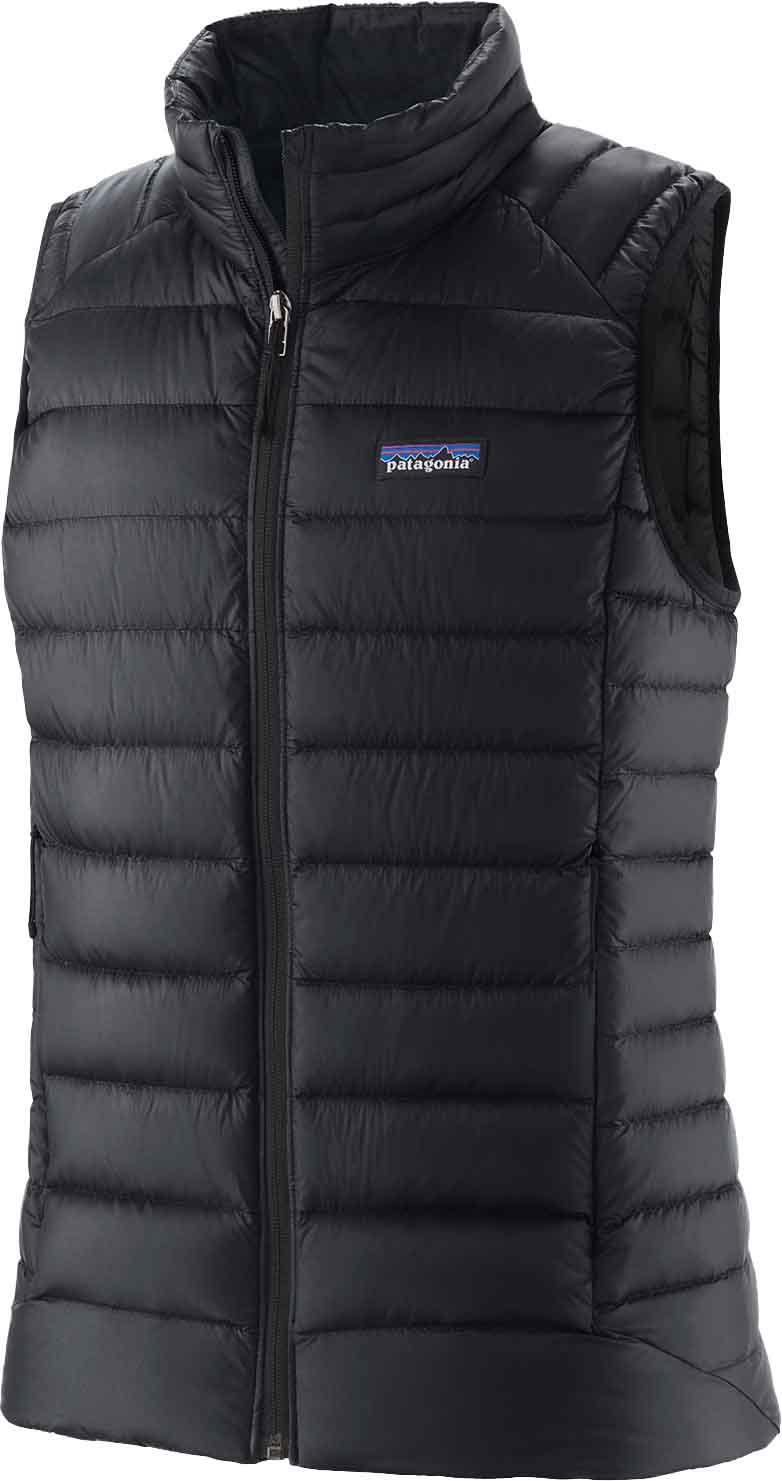 Doudoune sans manches en duvet d'oie - W's Down Sweater Vest Black - Taille M - Noir