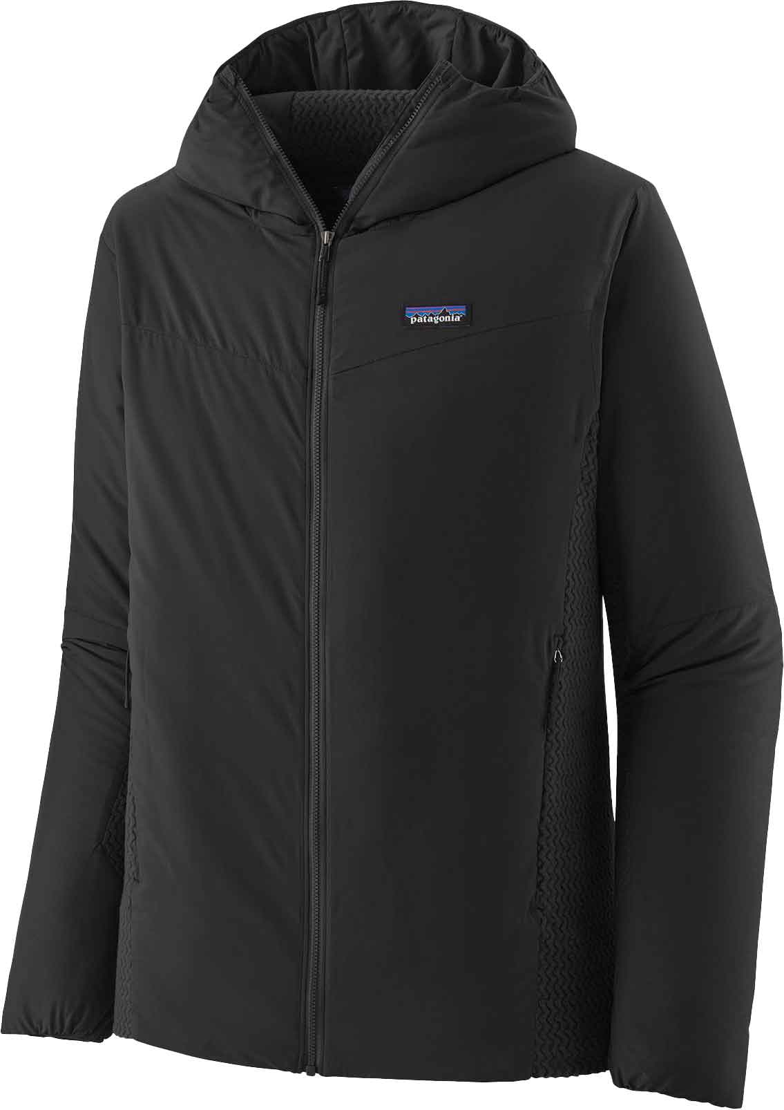 Atmungsaktive Isolationsjacke M's Nano-Air Light Hybrid Hoody Black für Herren Größe XL schwarz