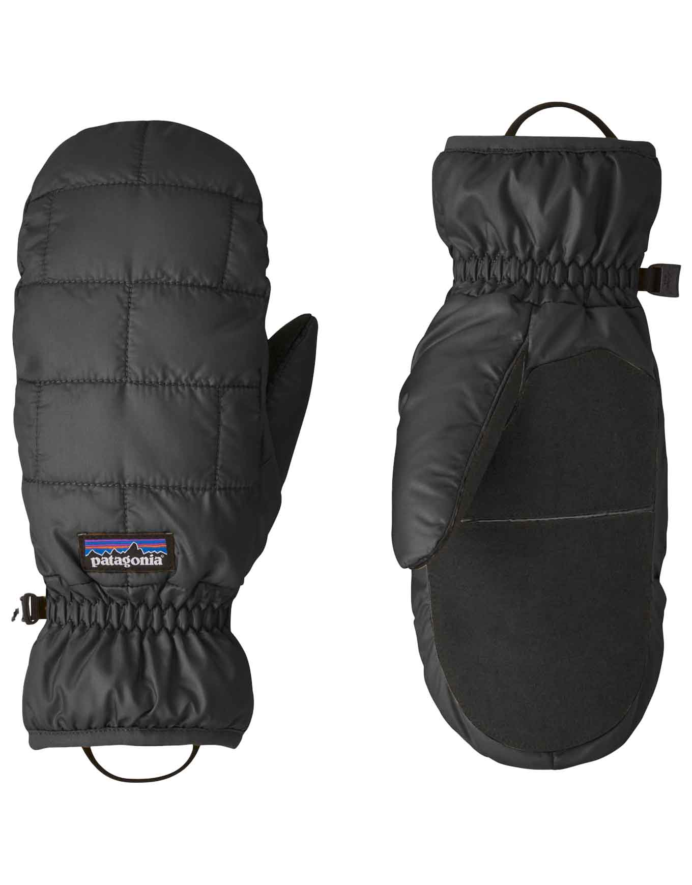 Moufles chaudes et imperméables en PrimaLoft® - Nano Puff Mitts Black - Taille L - Noir