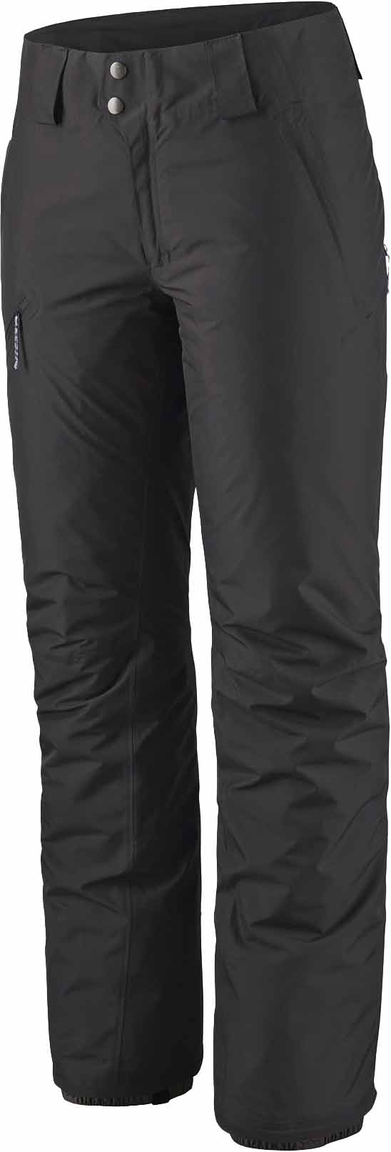Isolierende Skihose W's Insulated Powder Town Pants Black für Damen Größe S schwarz