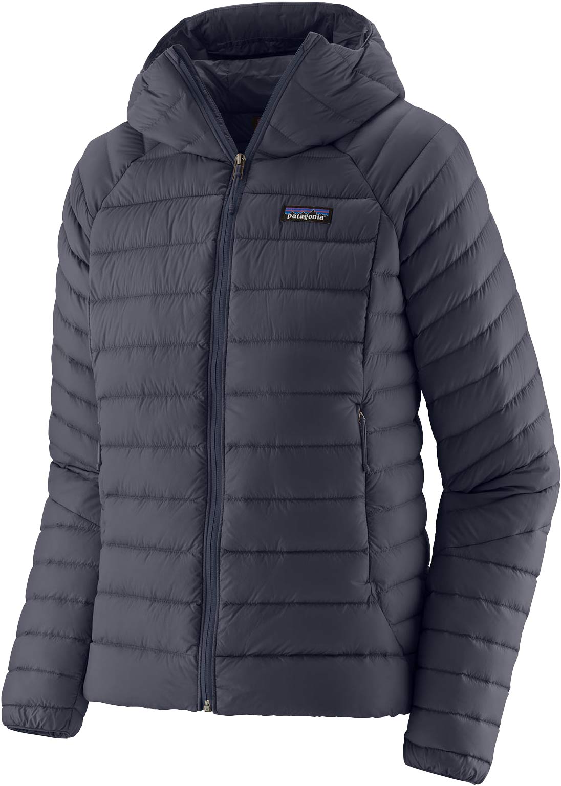 Doudoune en duvet - W's Down Sweater Hoody Smolder Blue - Taille M - Navy