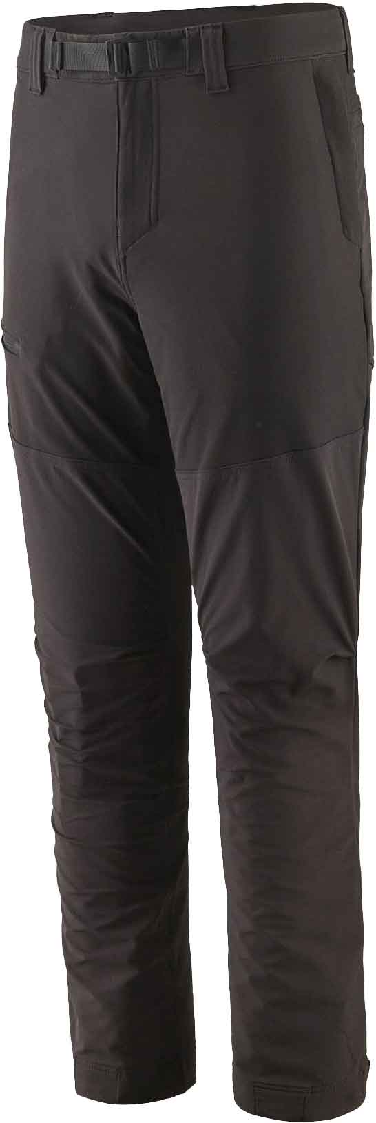 Pantalon de randonnée - M's Terravia Peak Pants Reg Black - Taille 42 FR - Noir