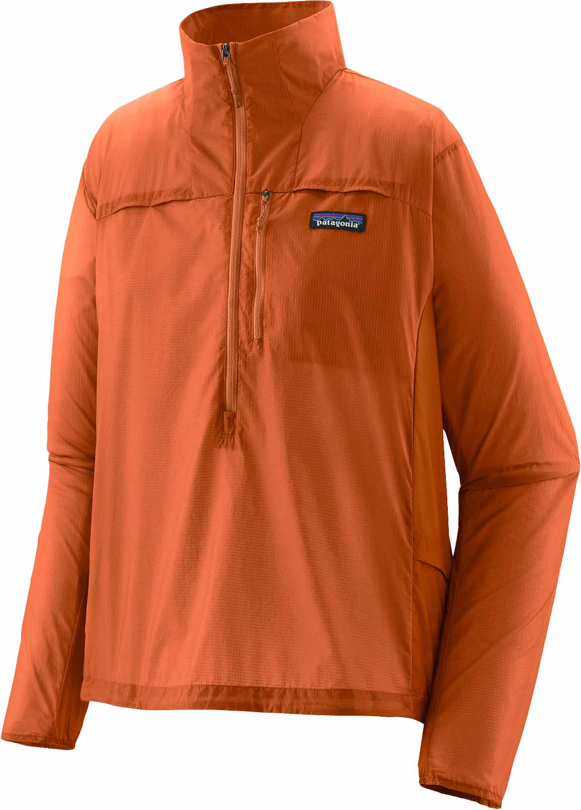 Anorak coupe-vent - W's Houdini Stash 1/2 Zip P/O Rock Melon en Nylon - Taille S - Orange