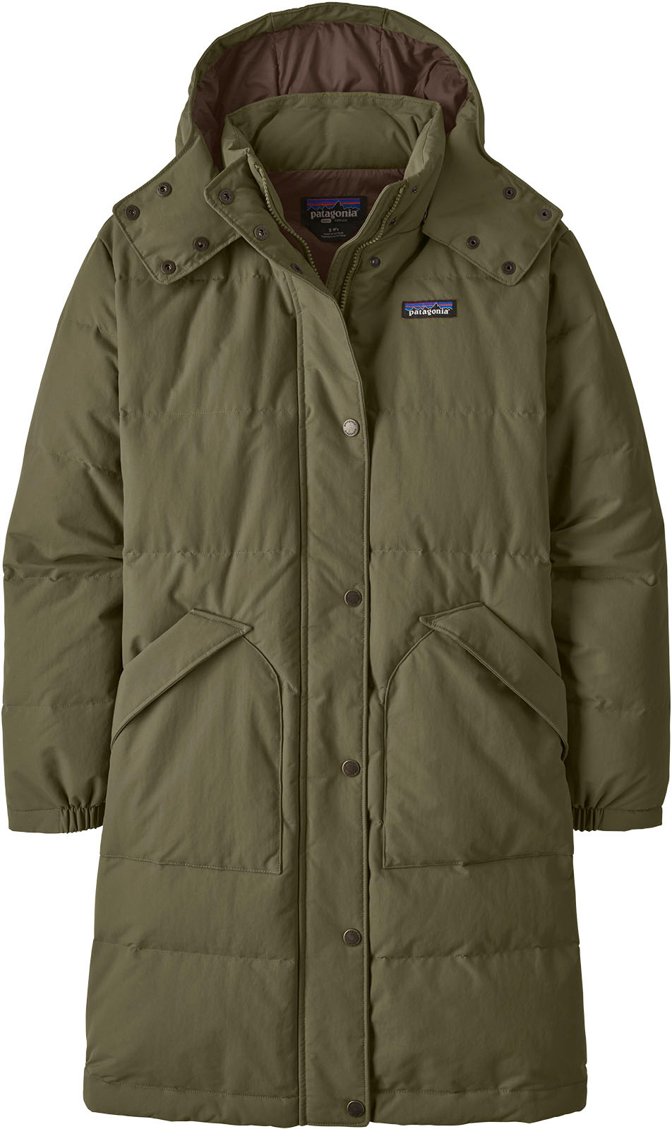 Parka en duvet recyclé - W's Downdrift Parka Basin Green en Nylon - Taille M - Vert