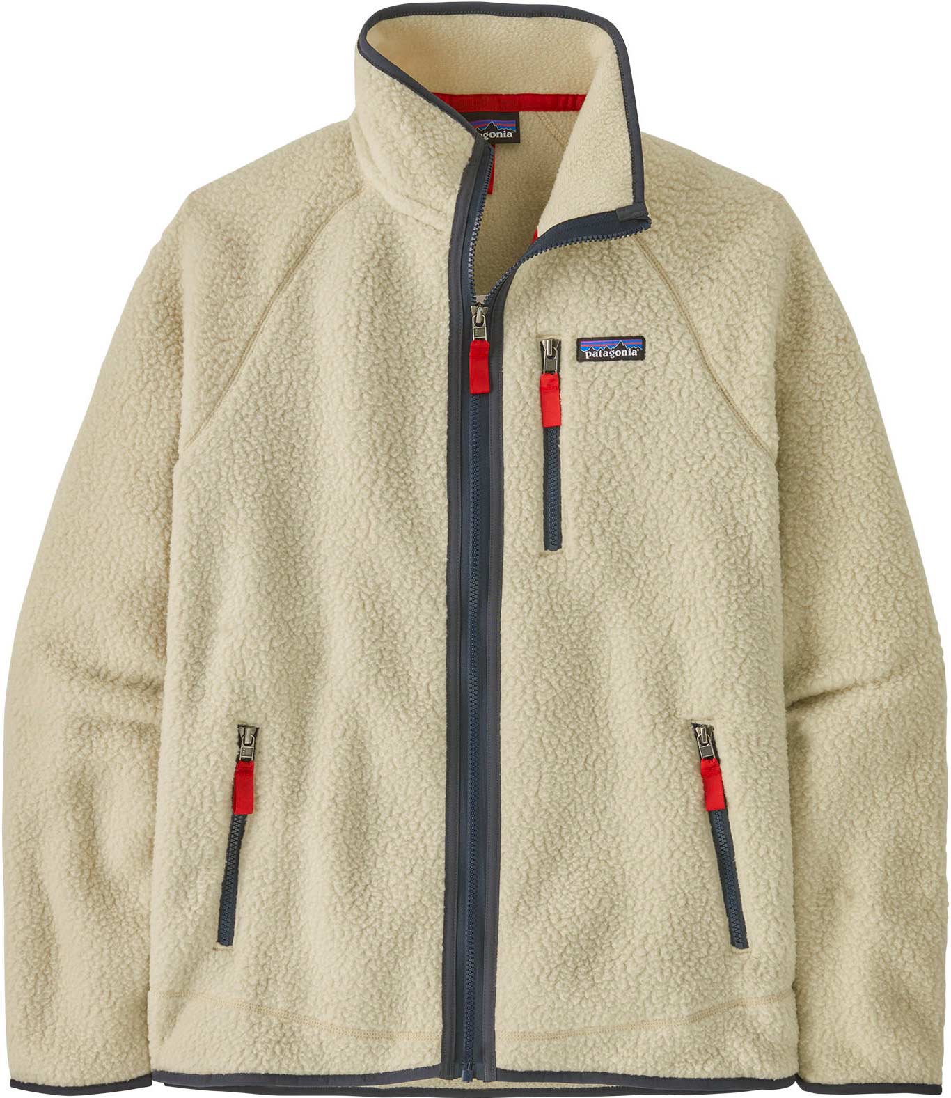 Polaire en Polartec® - M's Retro Pile Jkt Pelican w/Smolder Blue - Taille XL - Navy