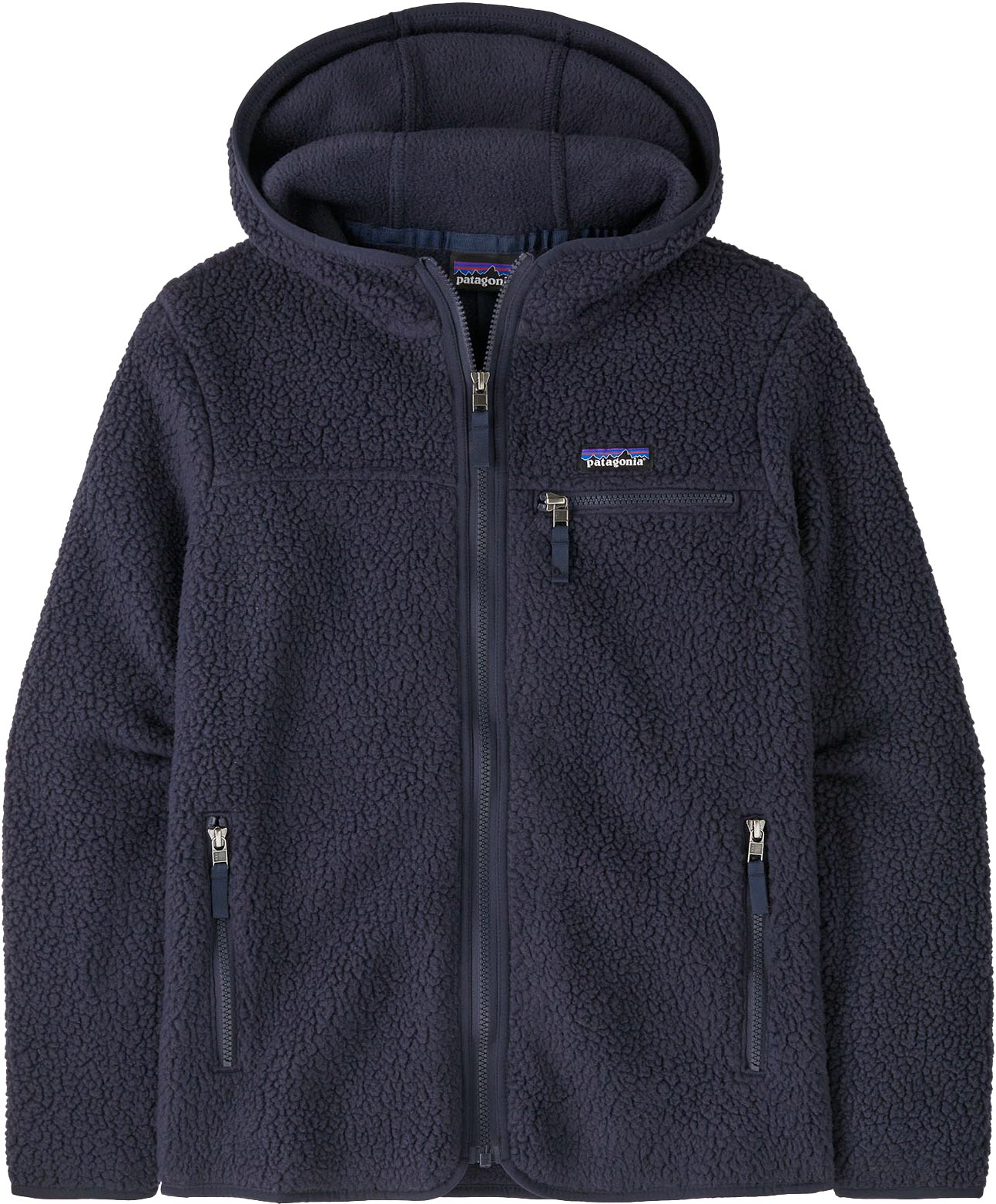 Veste en Polartec® - W's Retro Pile Hoody Sunken Blue - Taille S - Navy