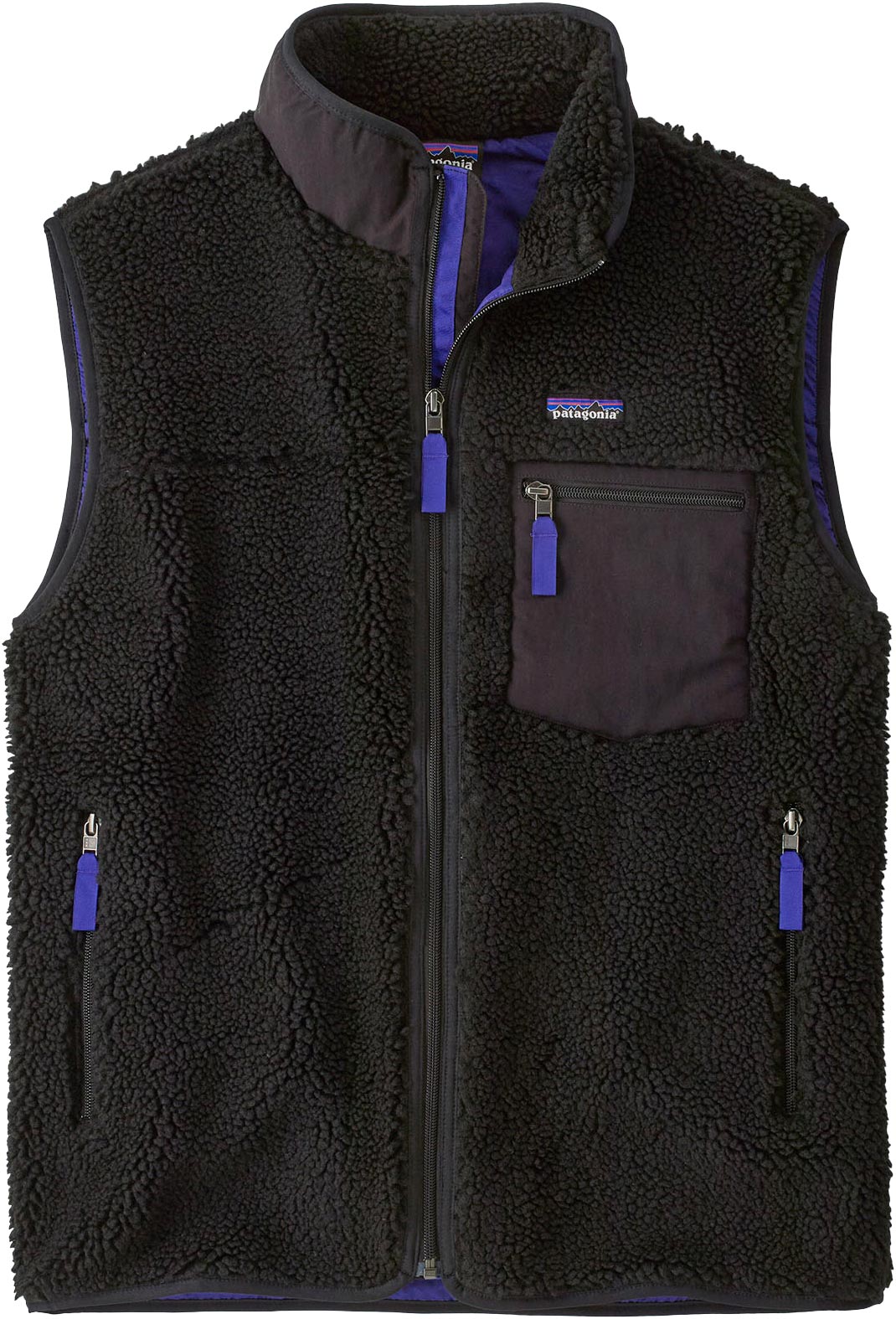 Polaire sans manches coupe-vent - M's Classic Retro-X Vest Black - Taille M - Noir