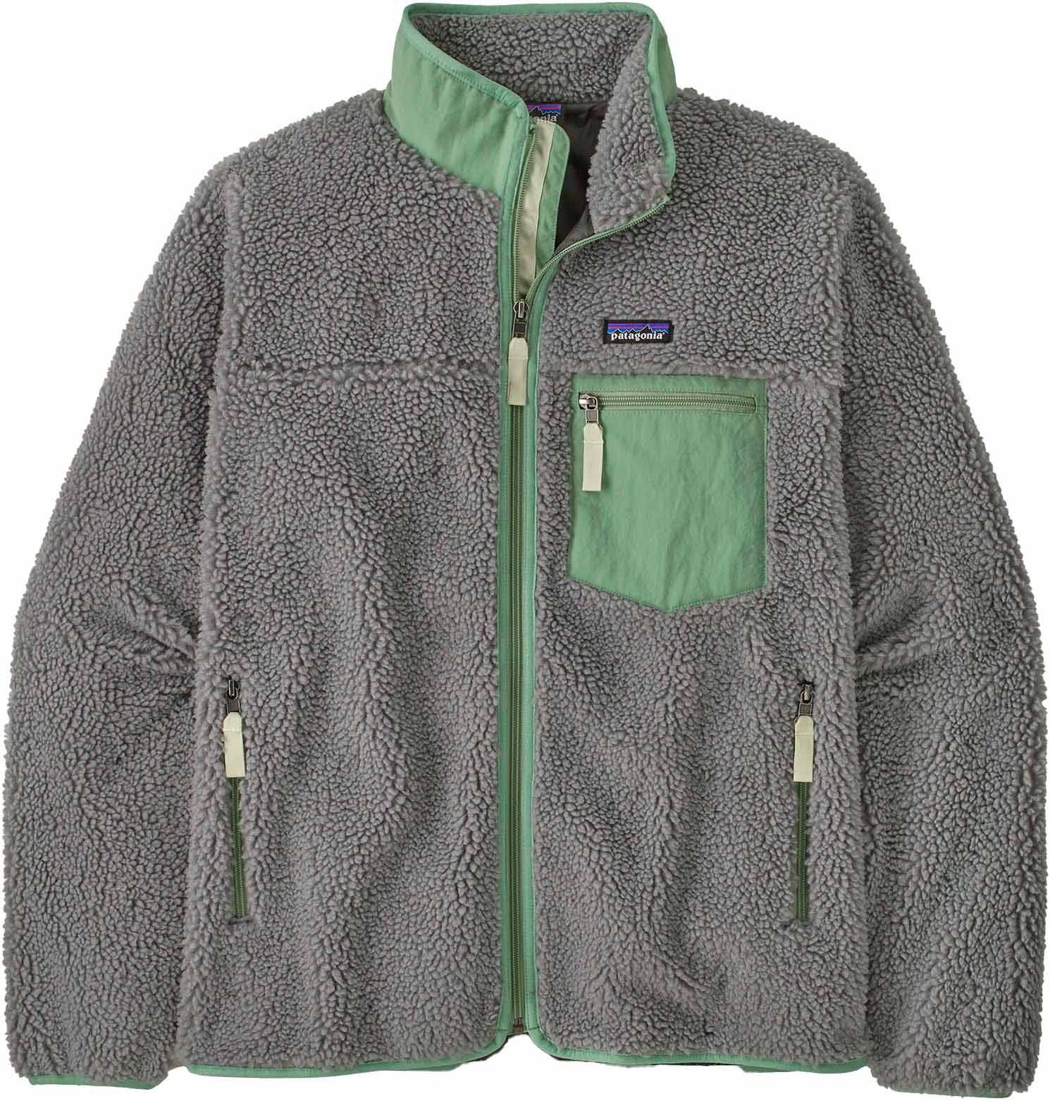 Polaire coupe-vent et respirante - M's Classic Retro-X Jkt Forever Grey - Taille S - Gris