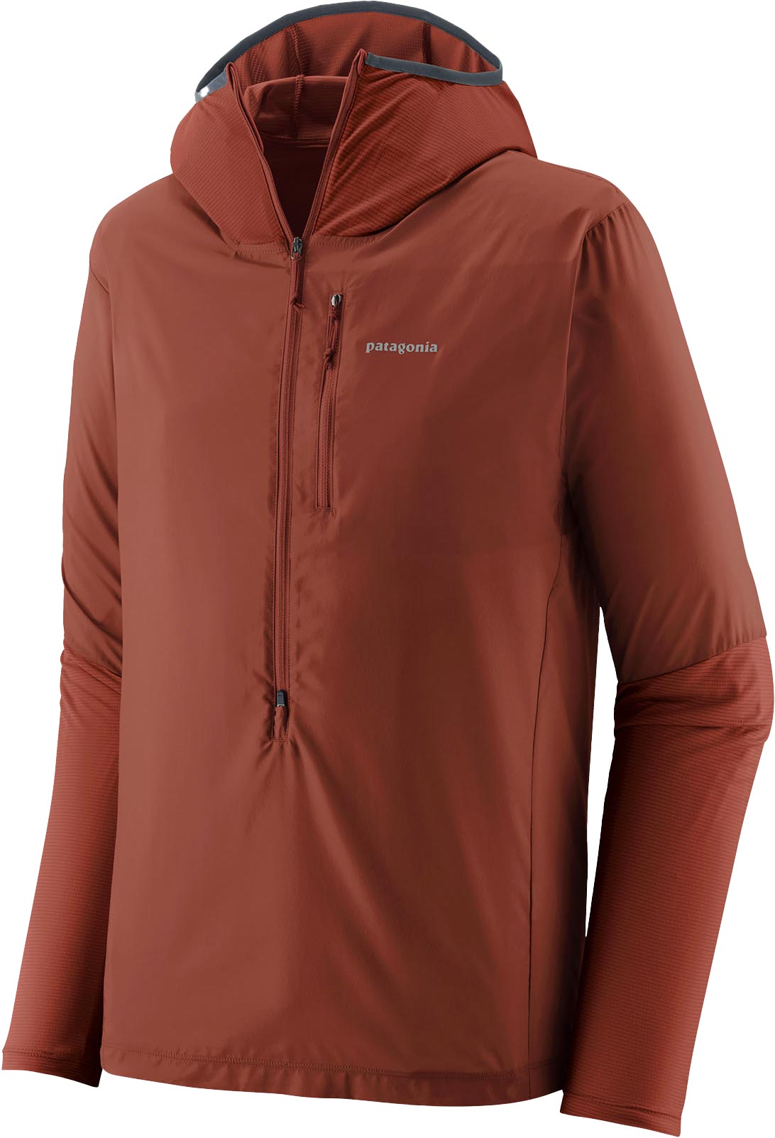 Veste légère de trail-running - M's Airshed Pro P/O Dried Vanilla - Taille S - Marron