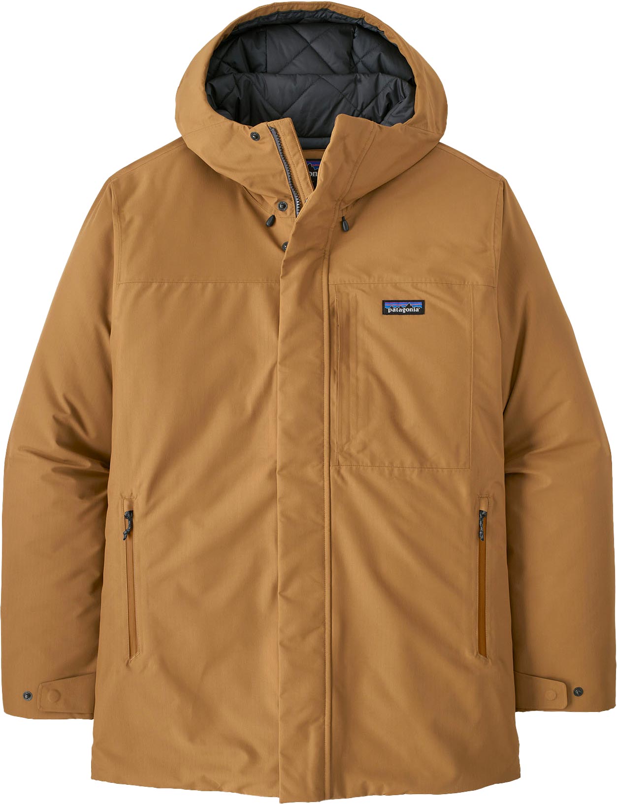 Parka chaude en duvet - M's Windshadow Parka Deer Brown - Taille L - Marron