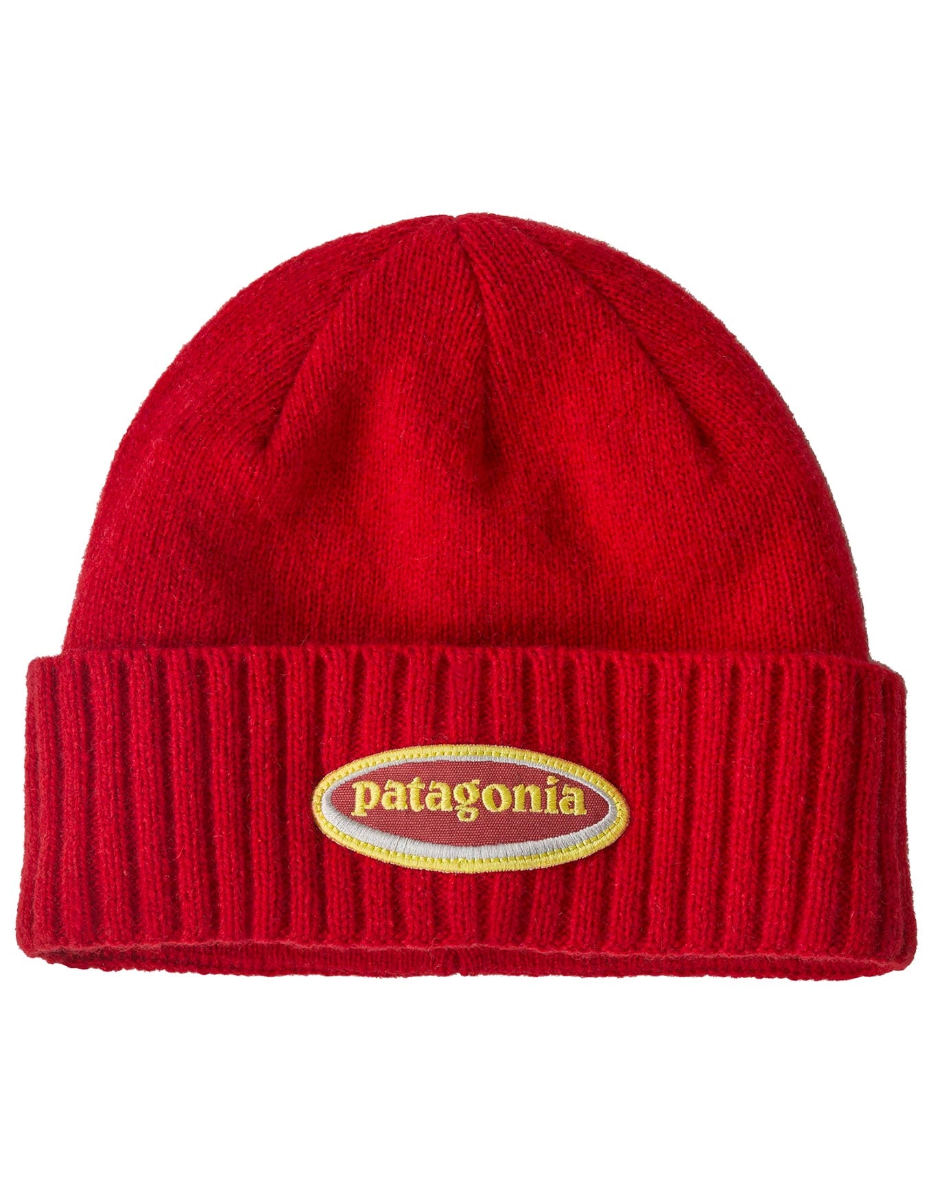Patagonia - Mütze mit Umschlag - Brodeo Beanie Oval Logo: Amanita Red für Herr