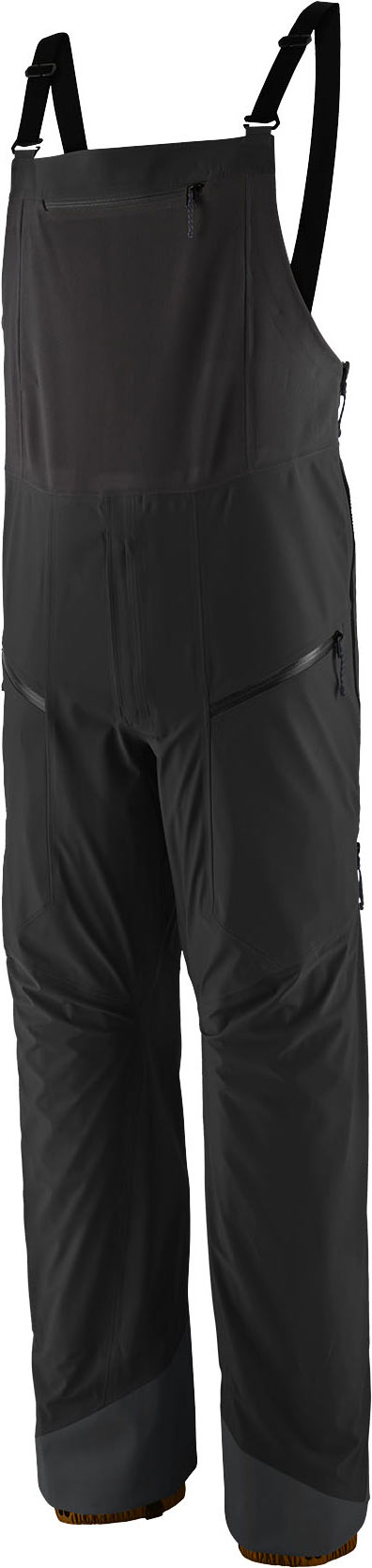 Technische Ski-Latzhose M's Snowdrifter Bibs Black w/Black für Herren Größe M schwarz