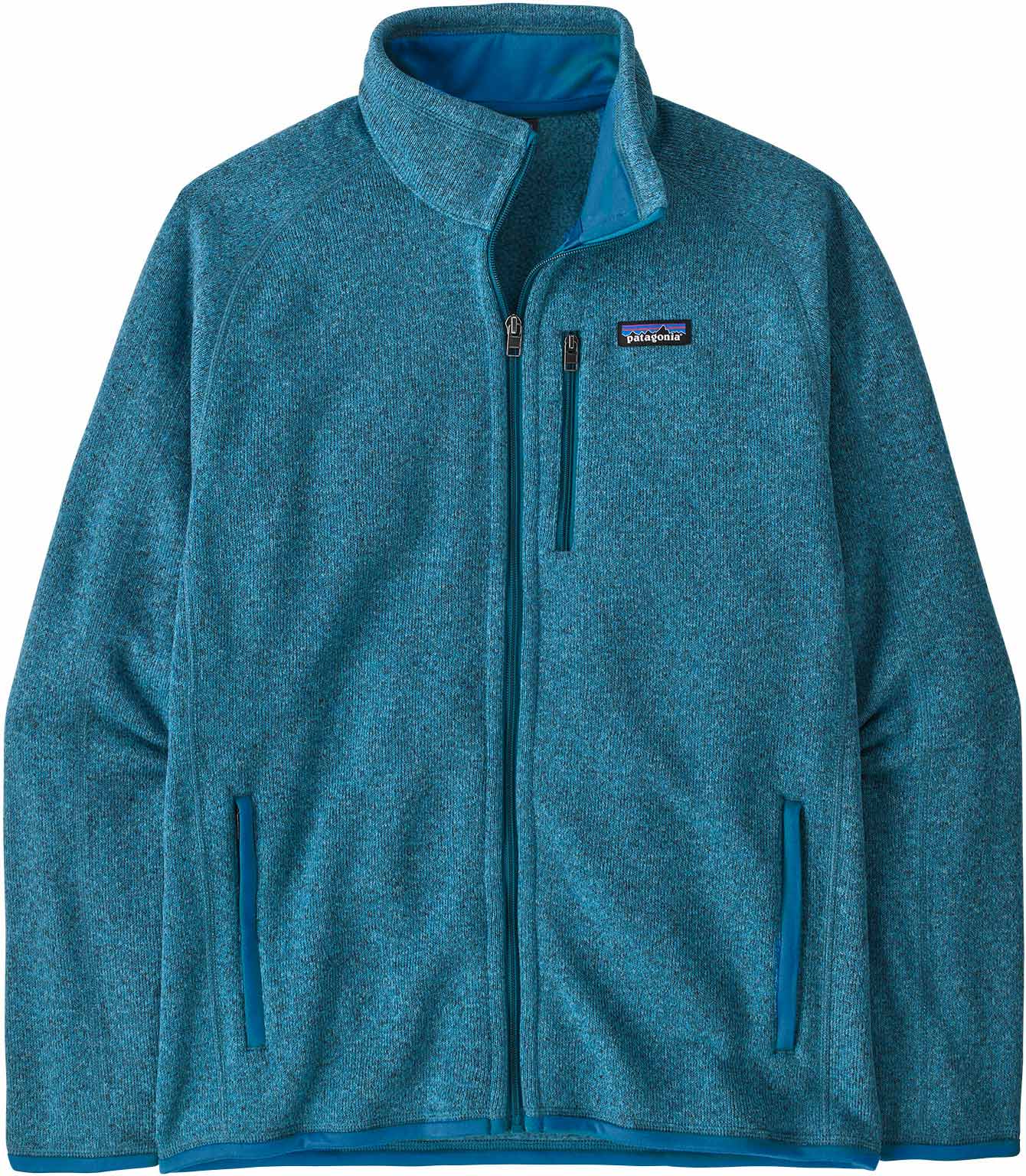 Polaire chaude zippée - M's Better Sweater Jkt Aquatic Blue - Taille M - Bleu