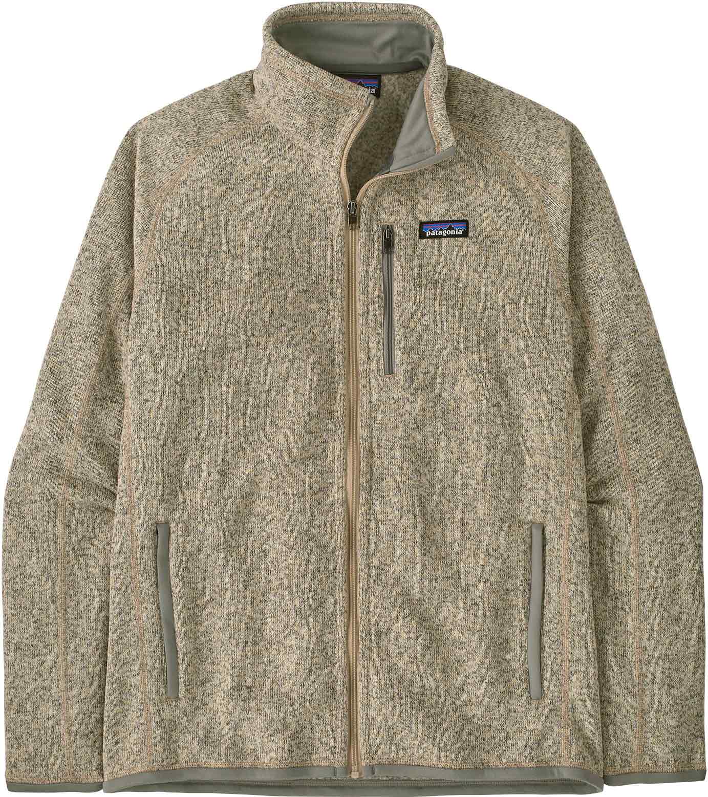 Polaire chaude et zippée - M's Better Sweater Jkt Nautilus Tan - Taille M - Beige