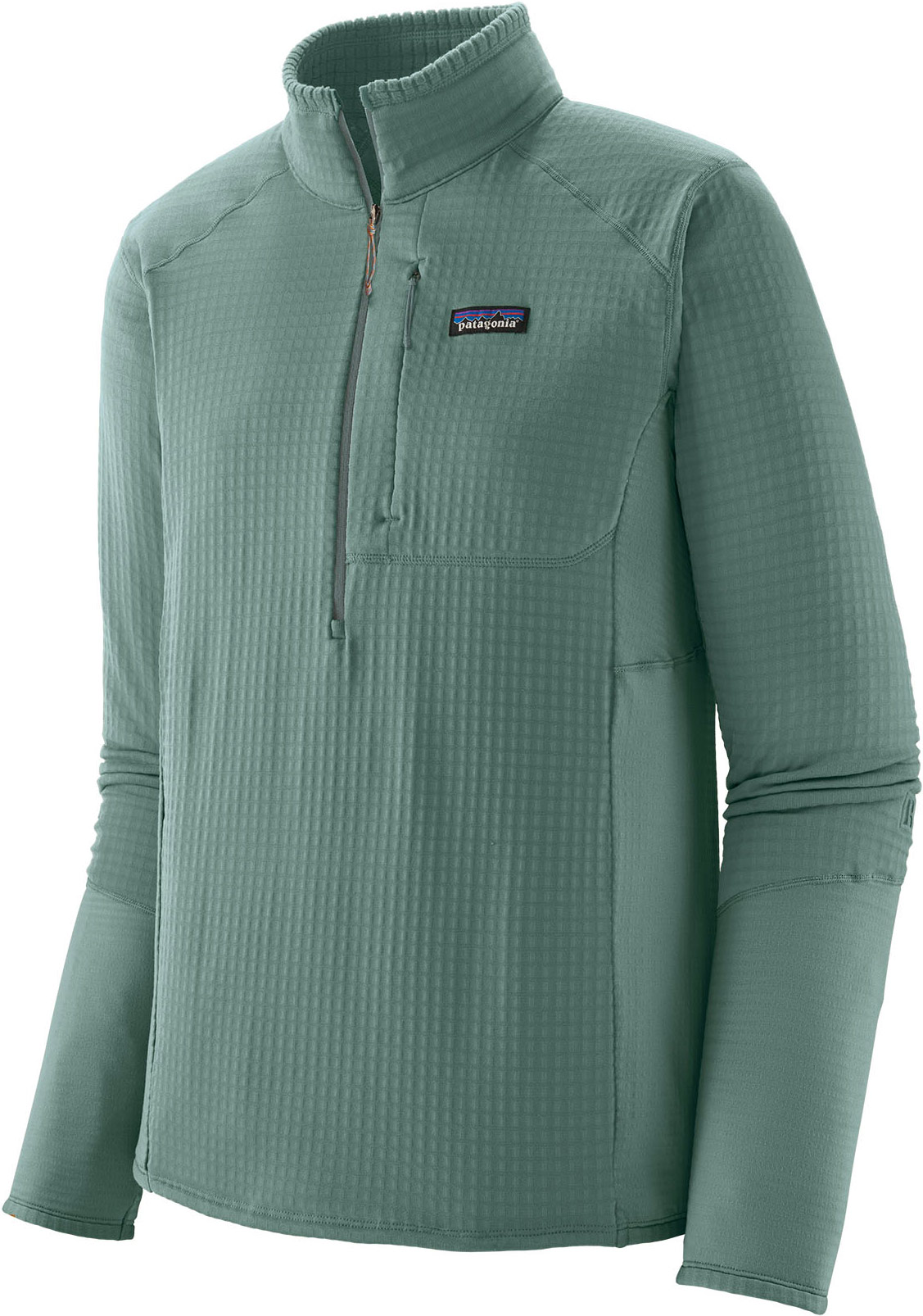 Technisches Fleece mit 1/4-Reißverschluss Polartec® M's R1 P/O Blue Sage für Herren Größe M Blau