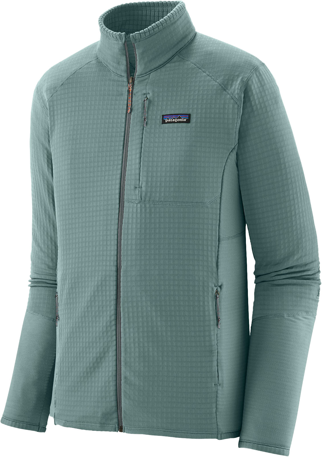 Polaire chaude et technique zippée - M's R1 Jkt Blue Sage - Taille S - Bleu