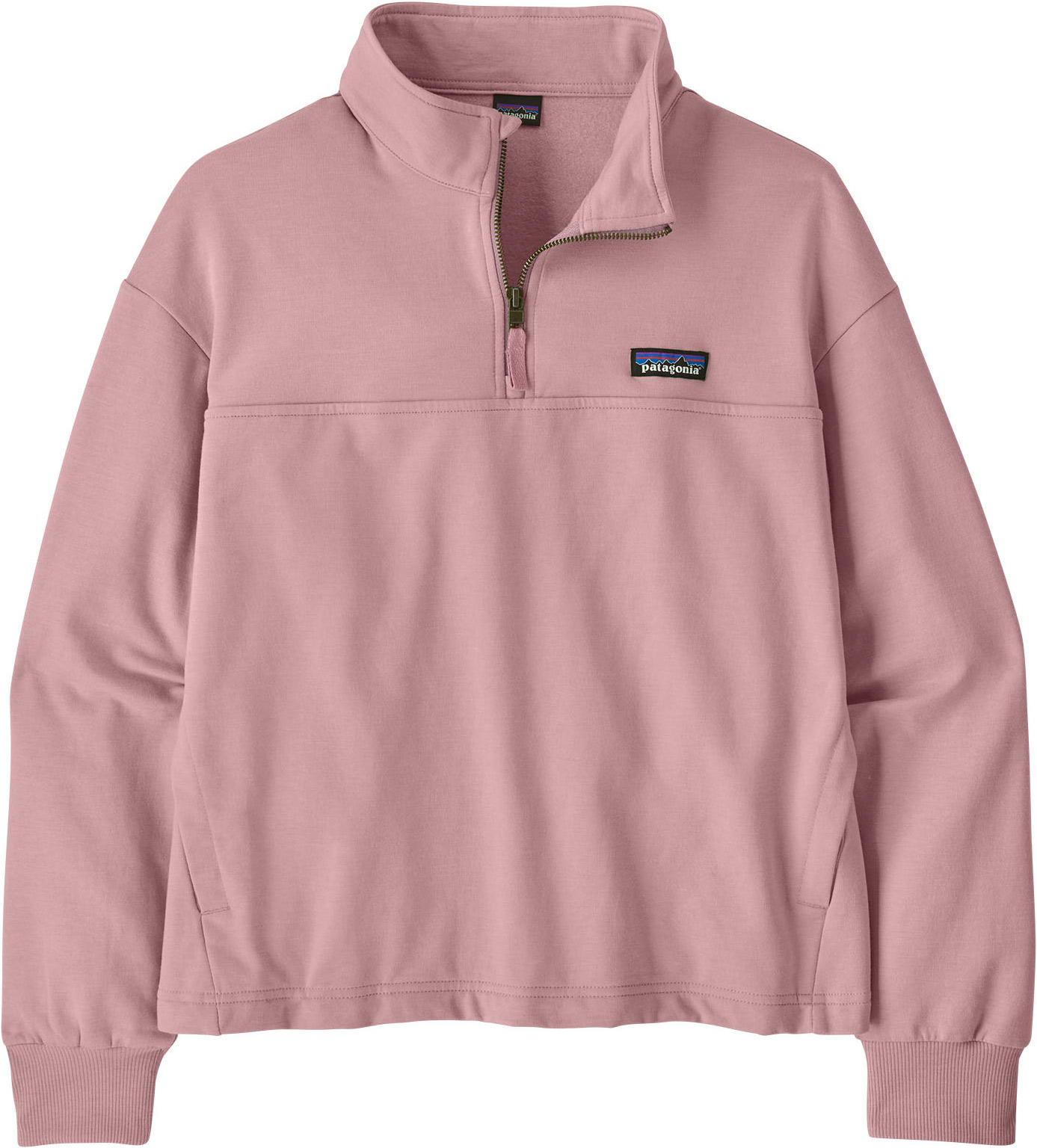 Sweat polaire zippé à 1/4 - W's Ahnya P/O Quiet Violet en Coton - Taille S