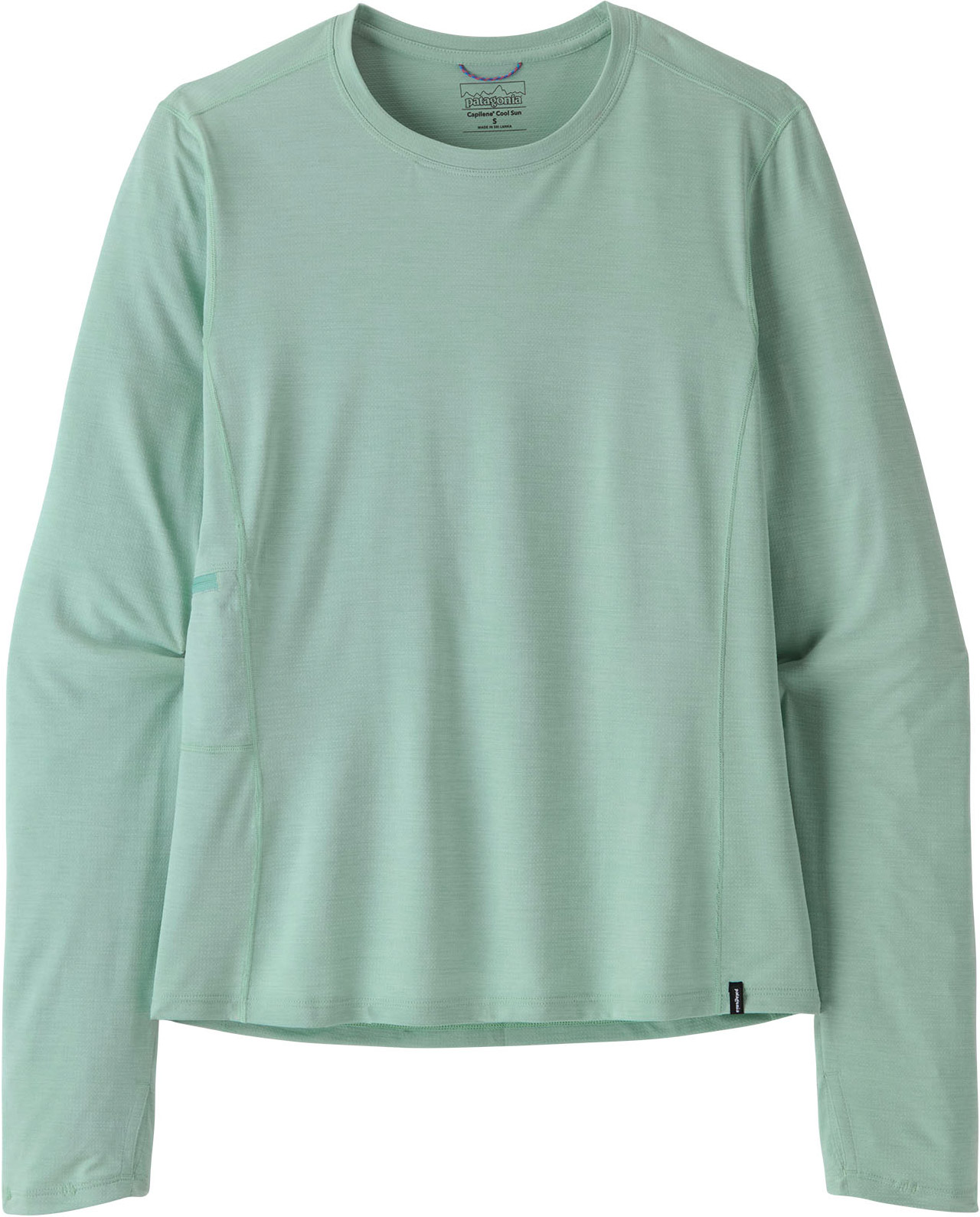 T-shirt de randonnée à manches longues avec protection anti-UV - W's L/S Cap Cool Sun Shirt Thermal Blue Thin Ice X-Dye