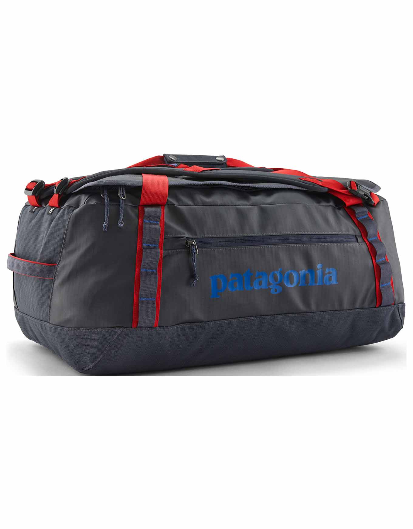 Sac de voyage résistant - Black Hole Duffel 55L Smolder Blue w/Amanita Red en Polyester Recyclé - Bleu