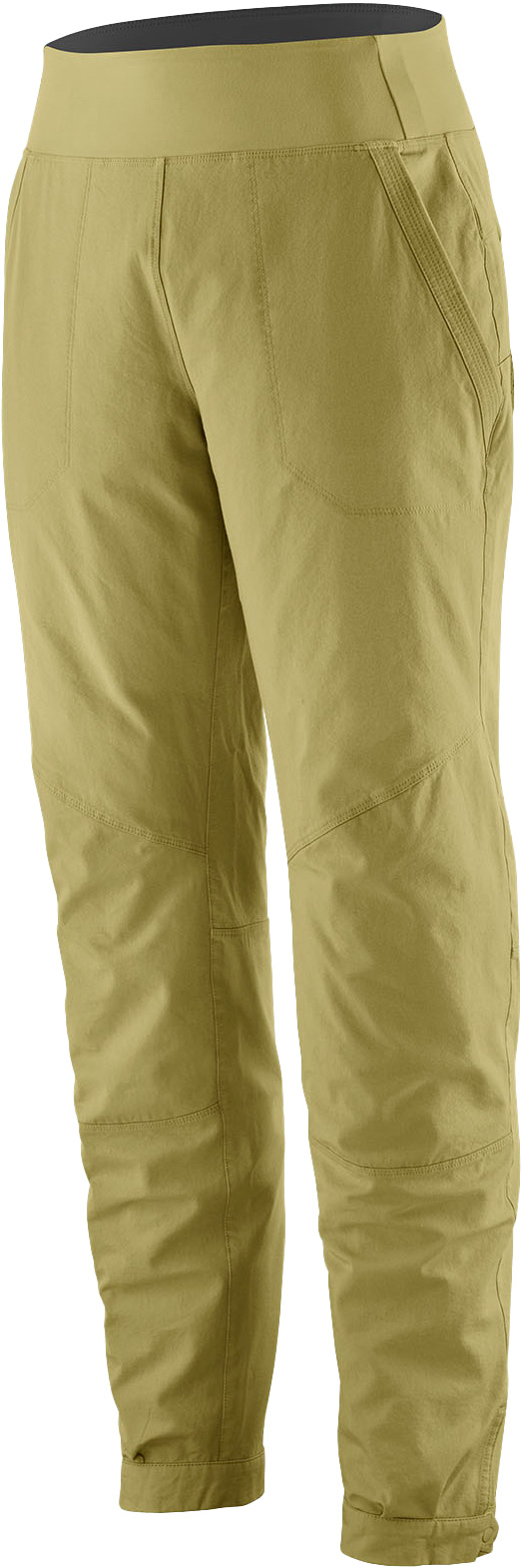 Pantalon d'escalade avec liberté de mouvement optimale - W's Caliza Rock Pants Reg Gumtree Green en Nylon - Taille S - Vert